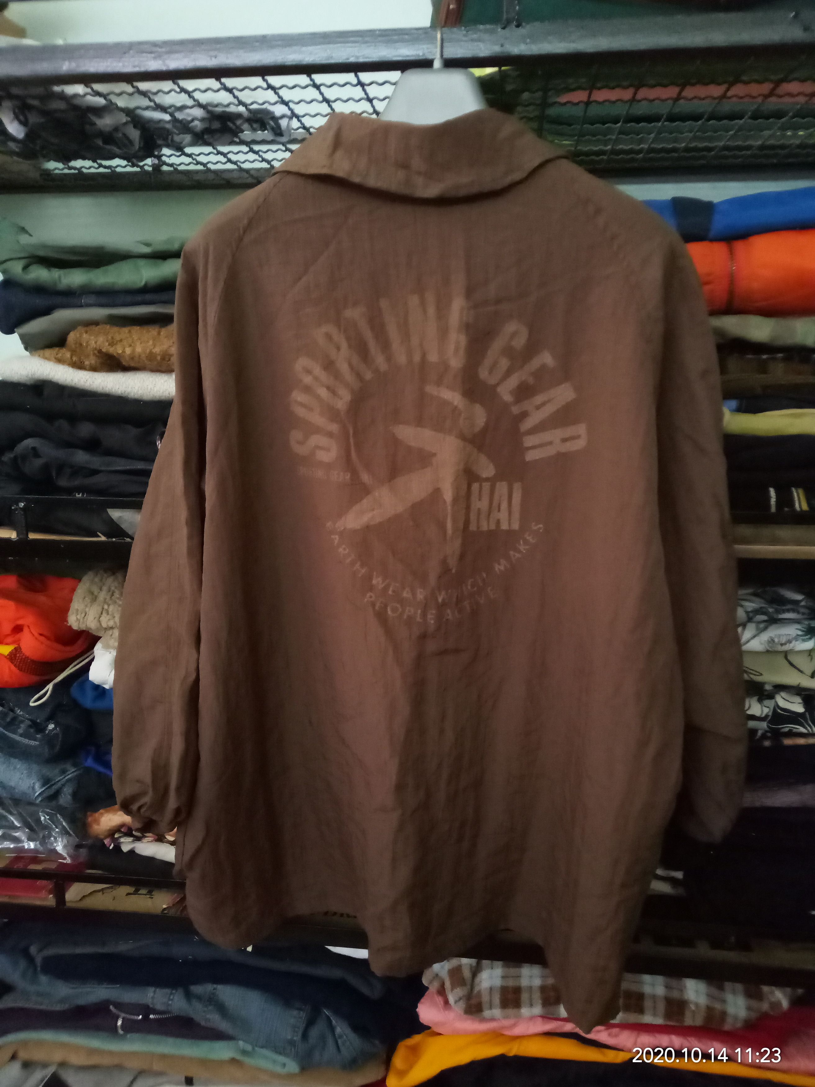 Vintage Hai Sporting Gear Windbreaker Parka 80s 90s streets