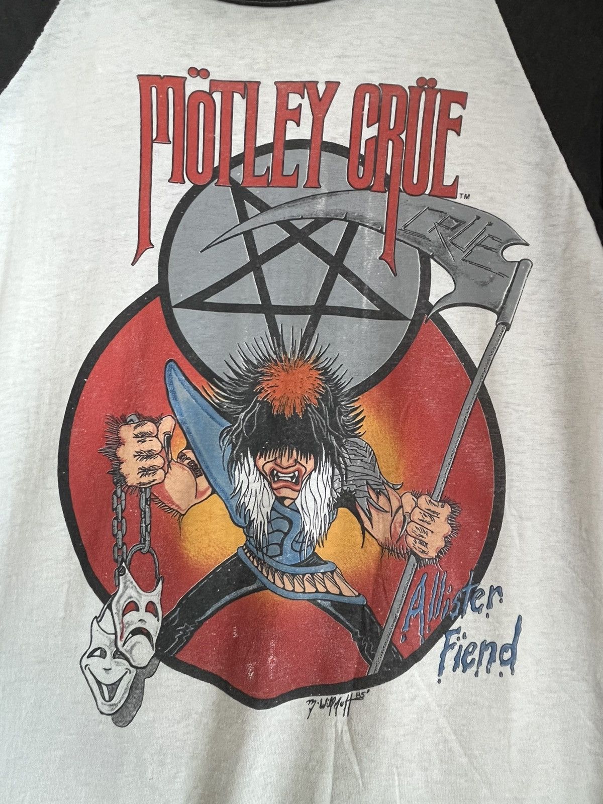 Band Tees × Vintage Motley crue ft17 Size US L / EU 52-54 / 3 - 2 Thumbnail