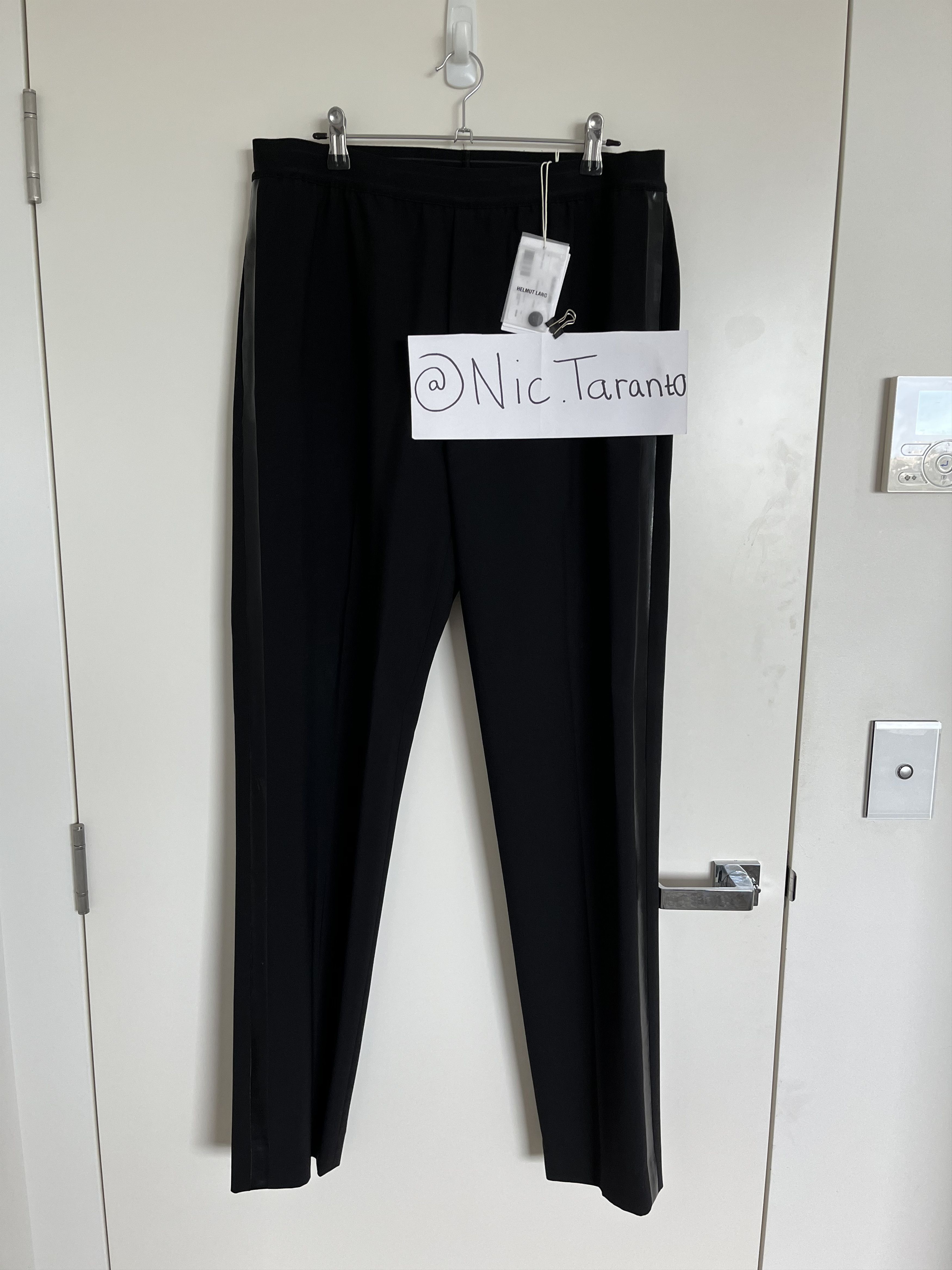 Helmut Lang Helmut Lang 'band pull on pant' ss19 Size US 32 / EU 48 - 1 Thumbnail