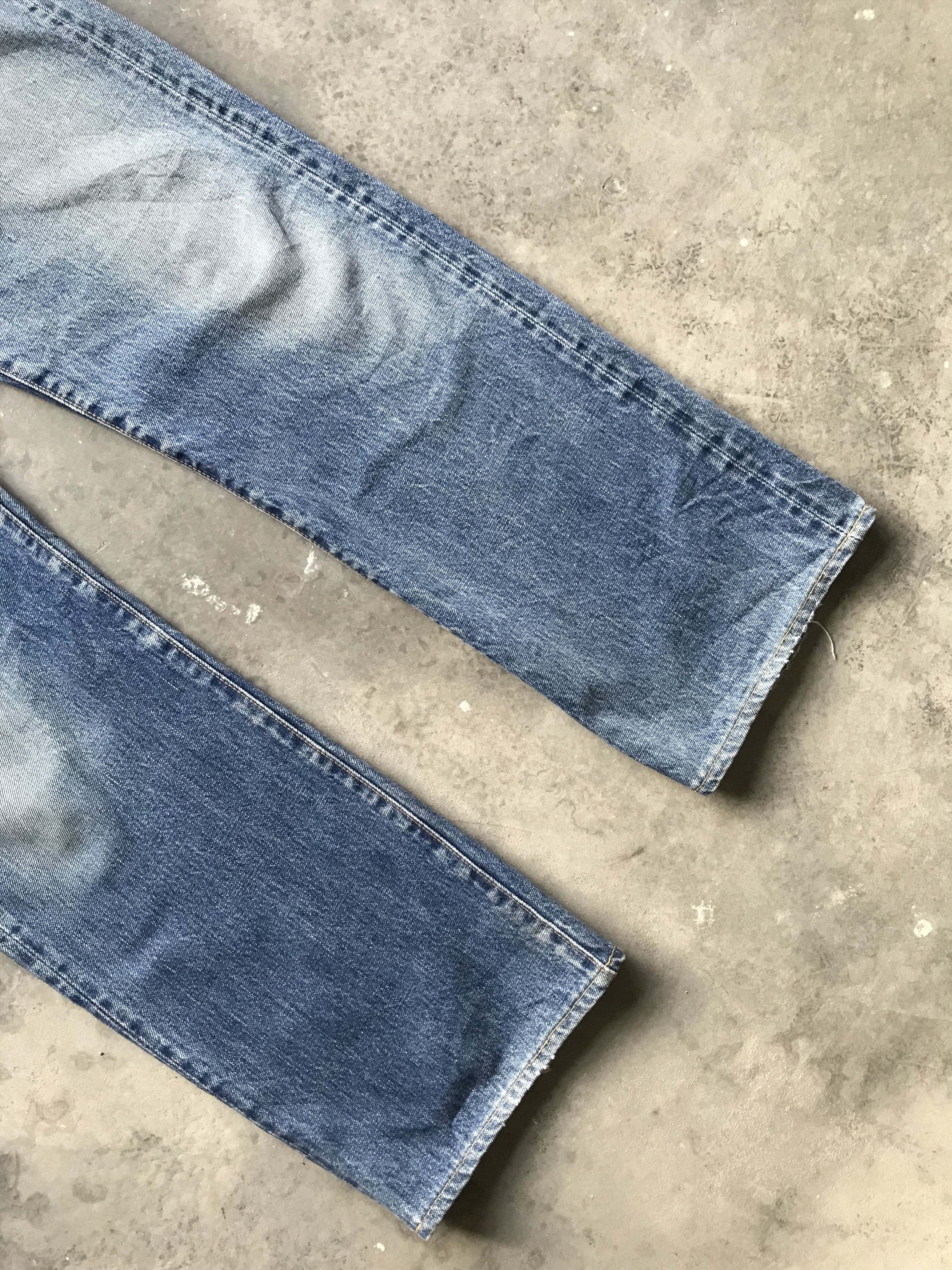 Blue Blue Japan × HOLLYWOOD RANCH MARKET × Japanese Brand BLUE BLUE Faded Selvedge Denim Size US 32 / EU 48 - 6 Thumbnail