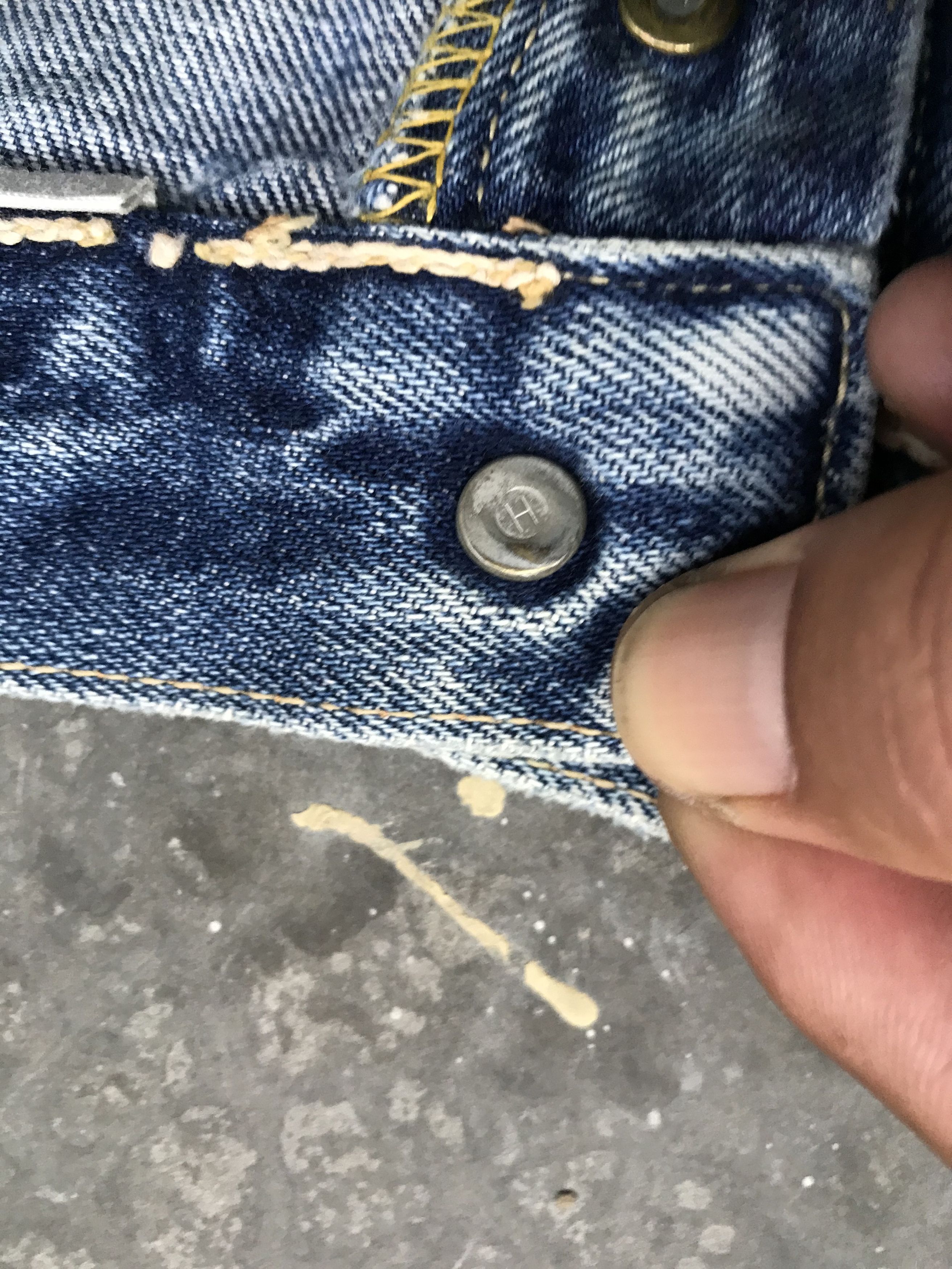 Blue Blue Japan × HOLLYWOOD RANCH MARKET × Japanese Brand BLUE BLUE Faded Selvedge Denim Size US 32 / EU 48 - 17 Thumbnail