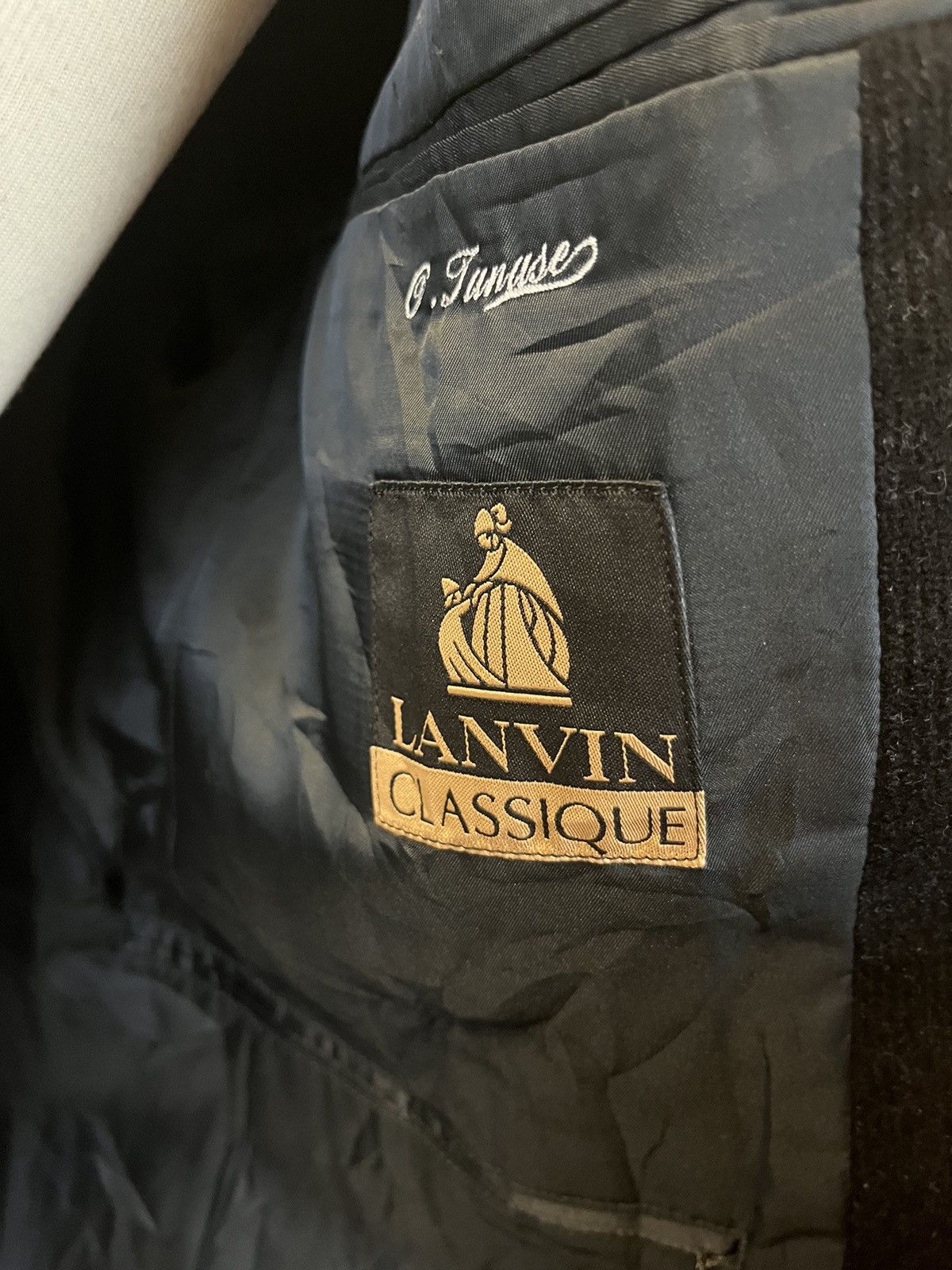 Lanvin LANVIN BLACK VELVET BLAZER Size US L / EU 52-54 / 3 - 7 Thumbnail