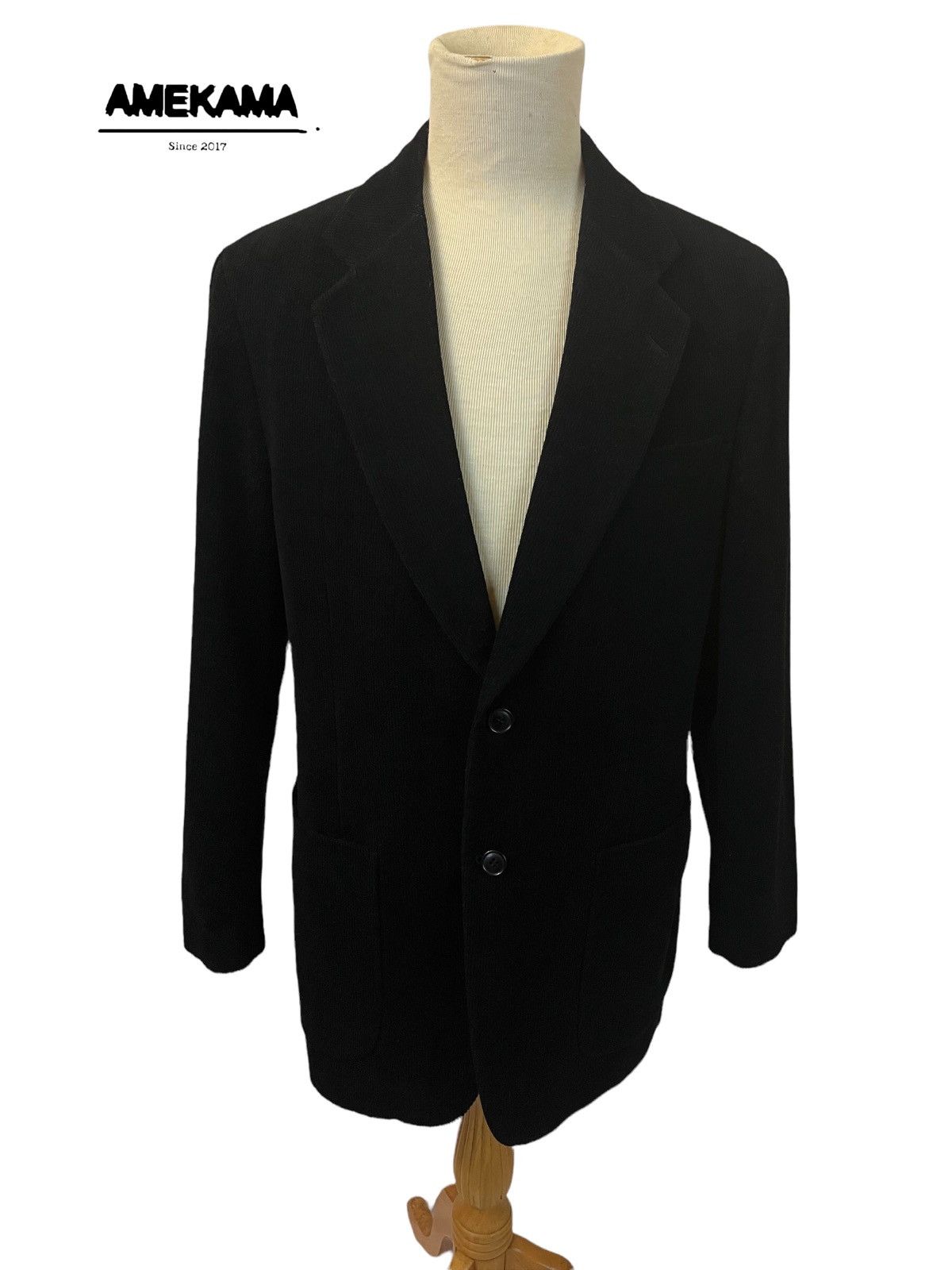 Lanvin LANVIN BLACK VELVET BLAZER Size US L / EU 52-54 / 3 - 1 Thumbnail