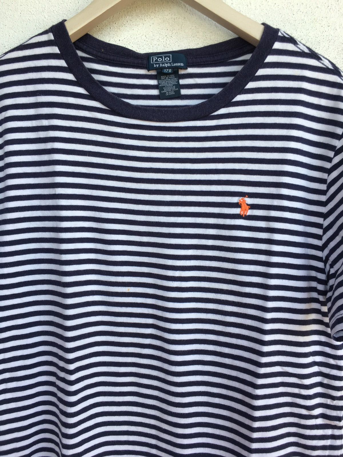 Polo Ralph Lauren Polo By Ralph Lauren Stipe T Shirt Size US L / EU 52-54 / 3 - 3 Thumbnail