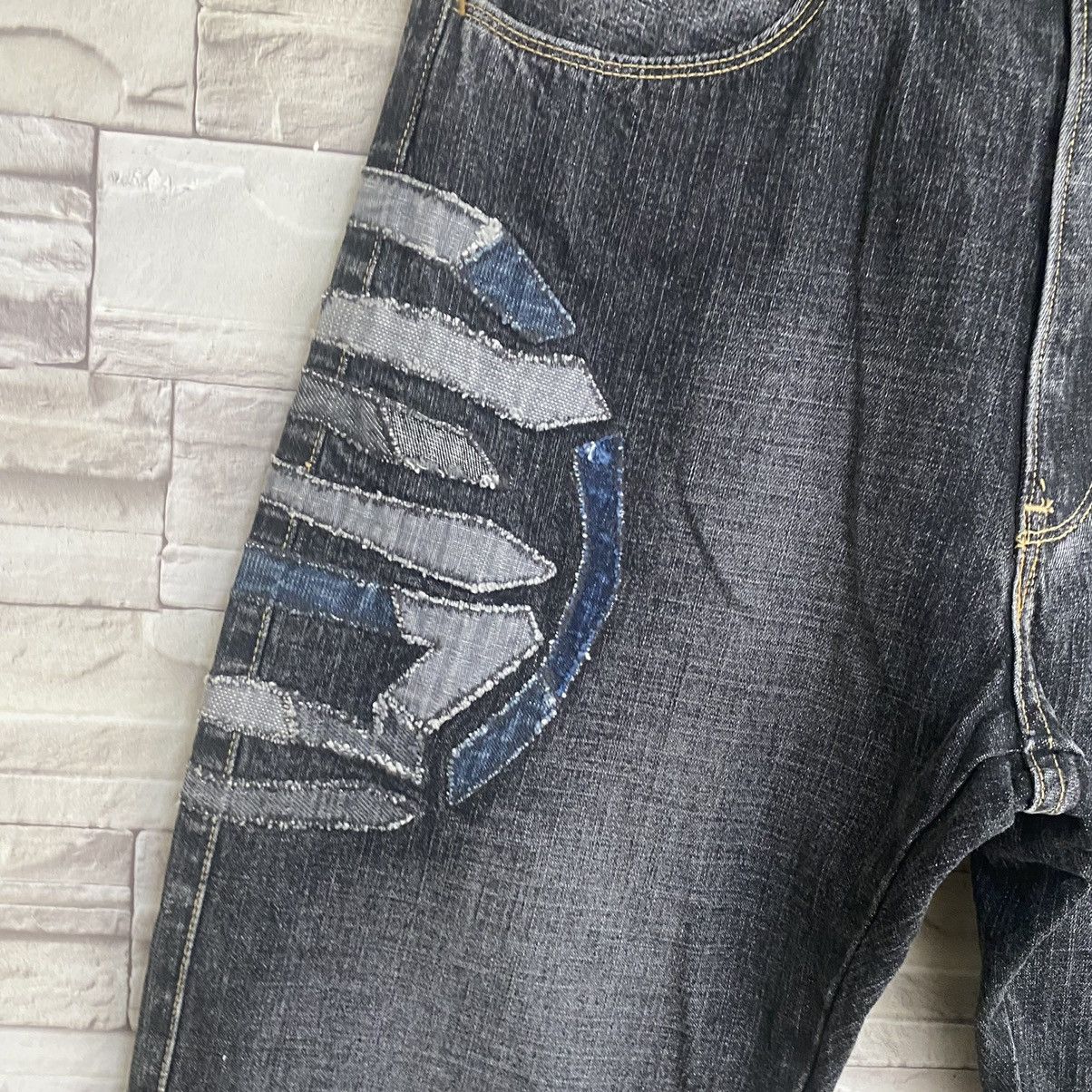 Japanese Brand Japanese Brand ETIENNE OZEKI Denim Jeans Big Logo Size US 30 / EU 46 - 7 Thumbnail