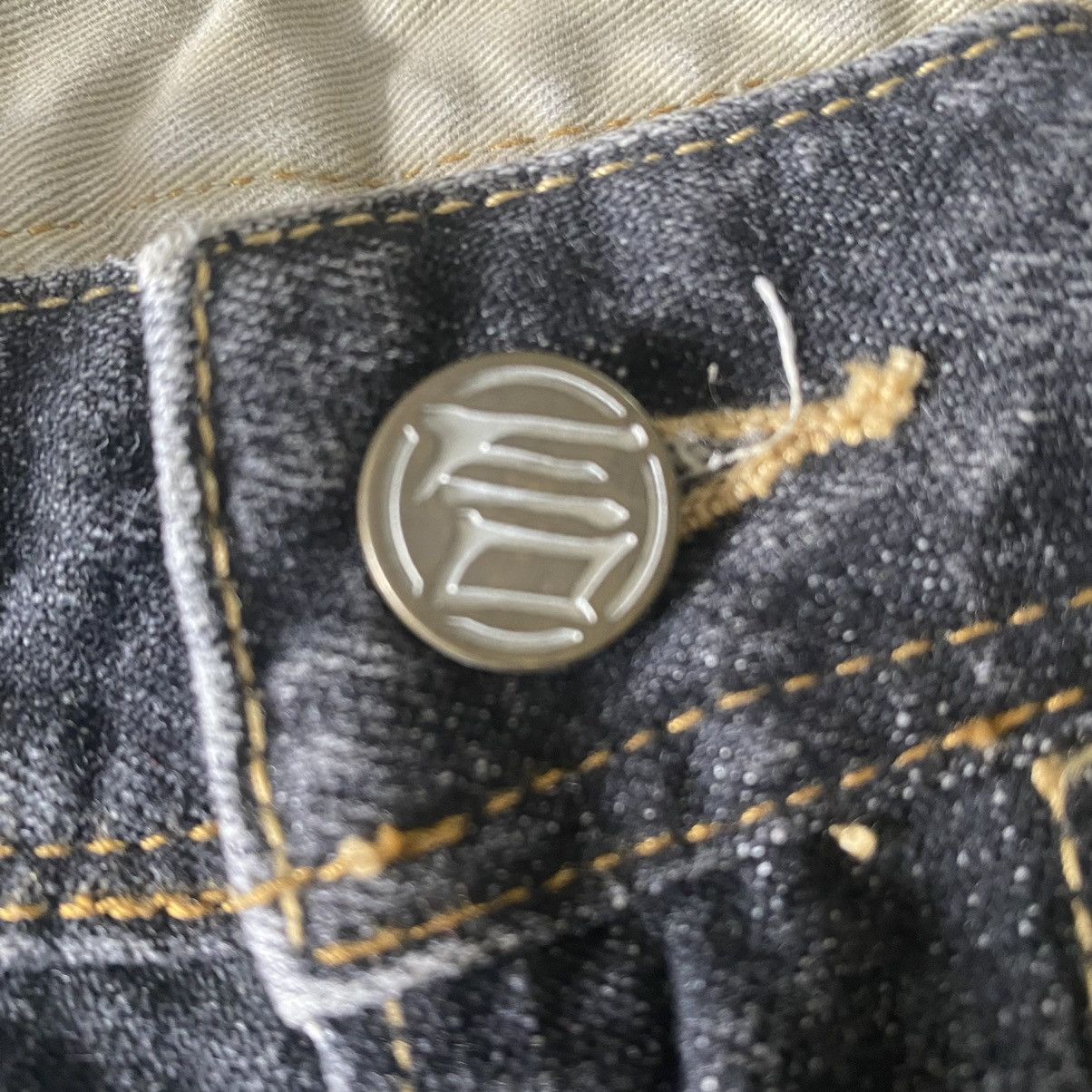Japanese Brand Japanese Brand ETIENNE OZEKI Denim Jeans Big Logo Size US 30 / EU 46 - 16 Thumbnail