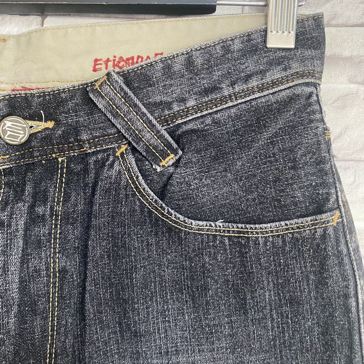 Japanese Brand Japanese Brand ETIENNE OZEKI Denim Jeans Big Logo Size US 30 / EU 46 - 10 Thumbnail