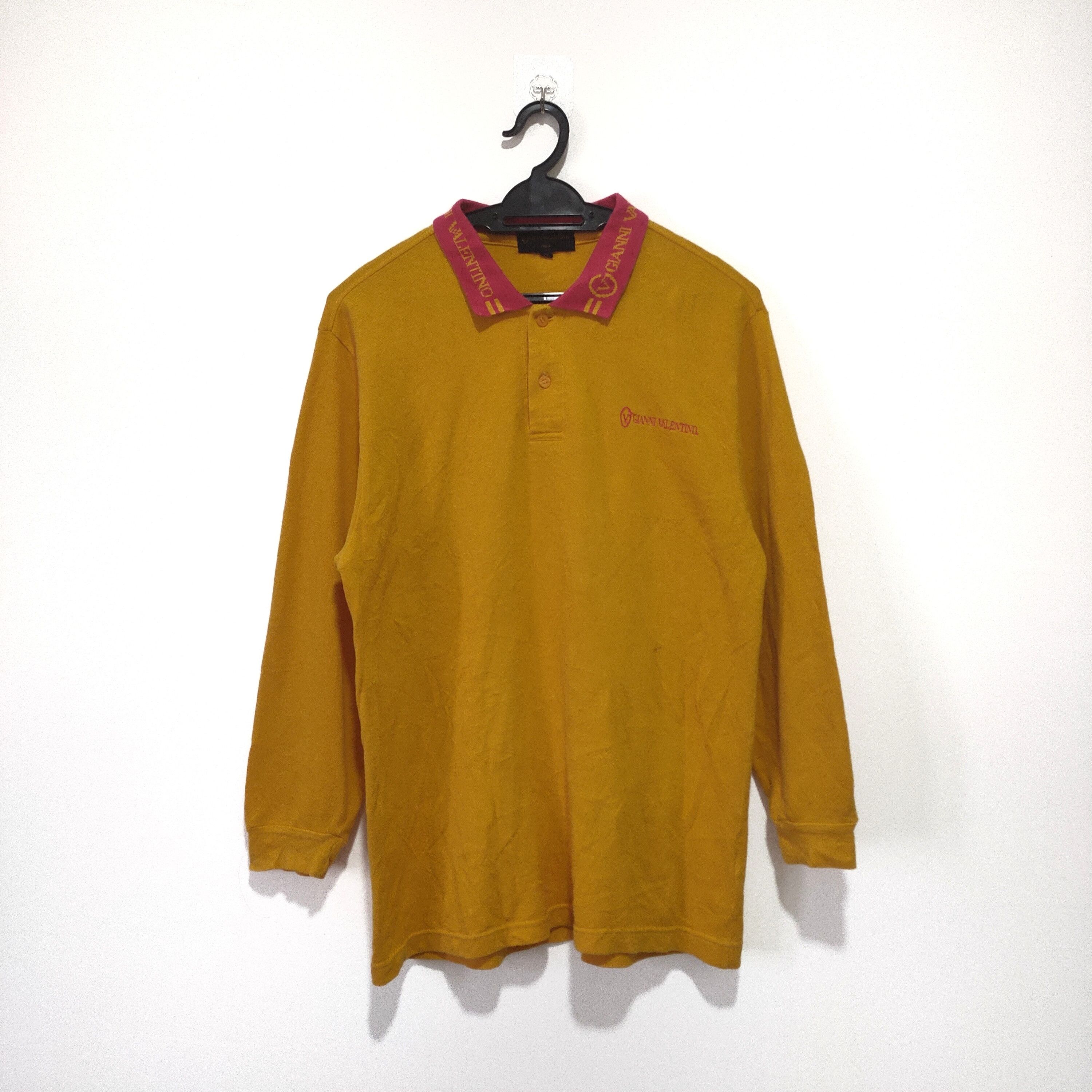 Valentino Vintage Gianni Valentino Polo Longsleeve Size US M / EU 48-50 / 2 - 1 Thumbnail