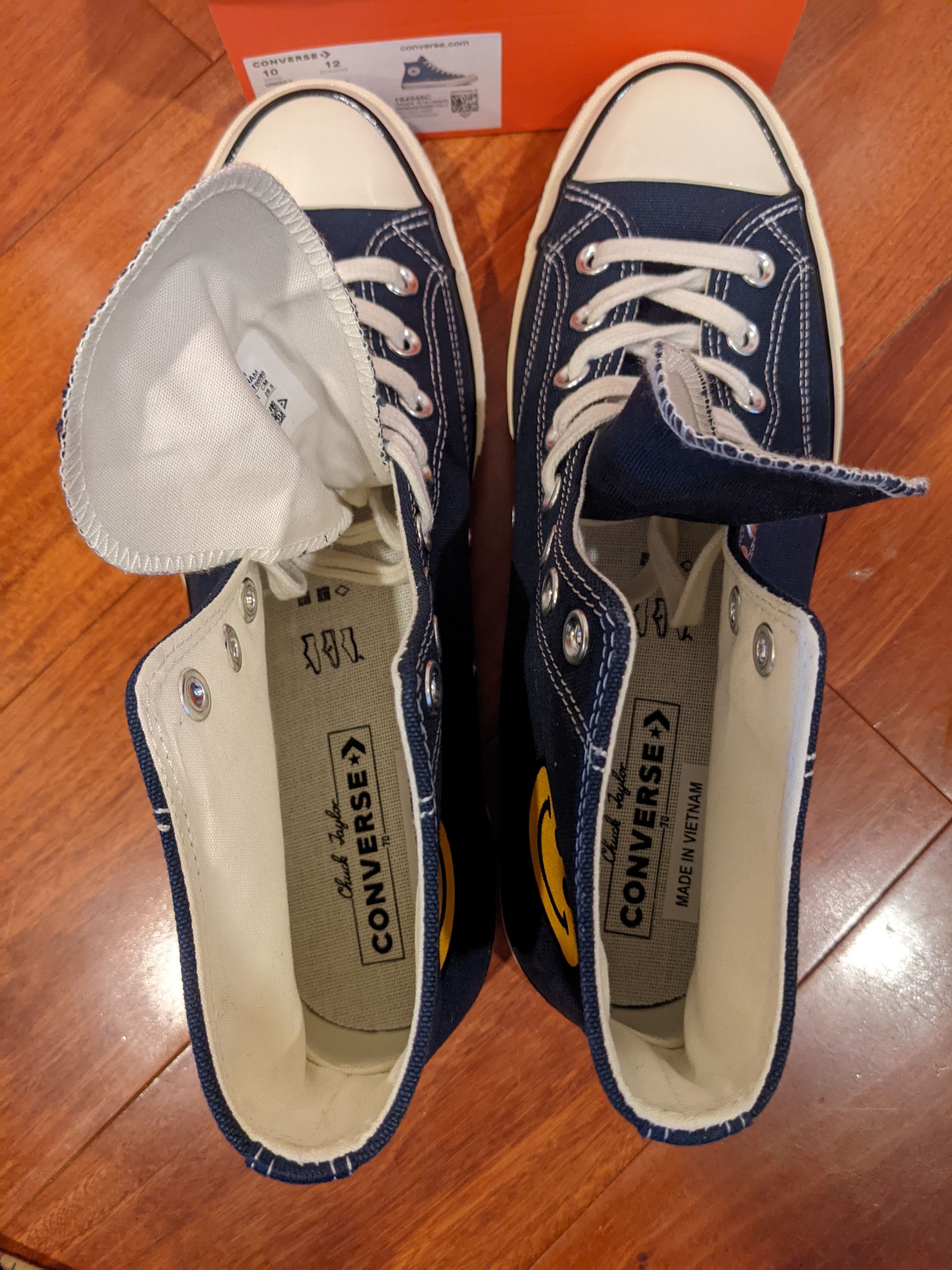 Converse × Market Converse Chinatown Market Chuck 70 Bootleg Bapesta sz 10 Size US 10 / EU 43 - 2 Thumbnail