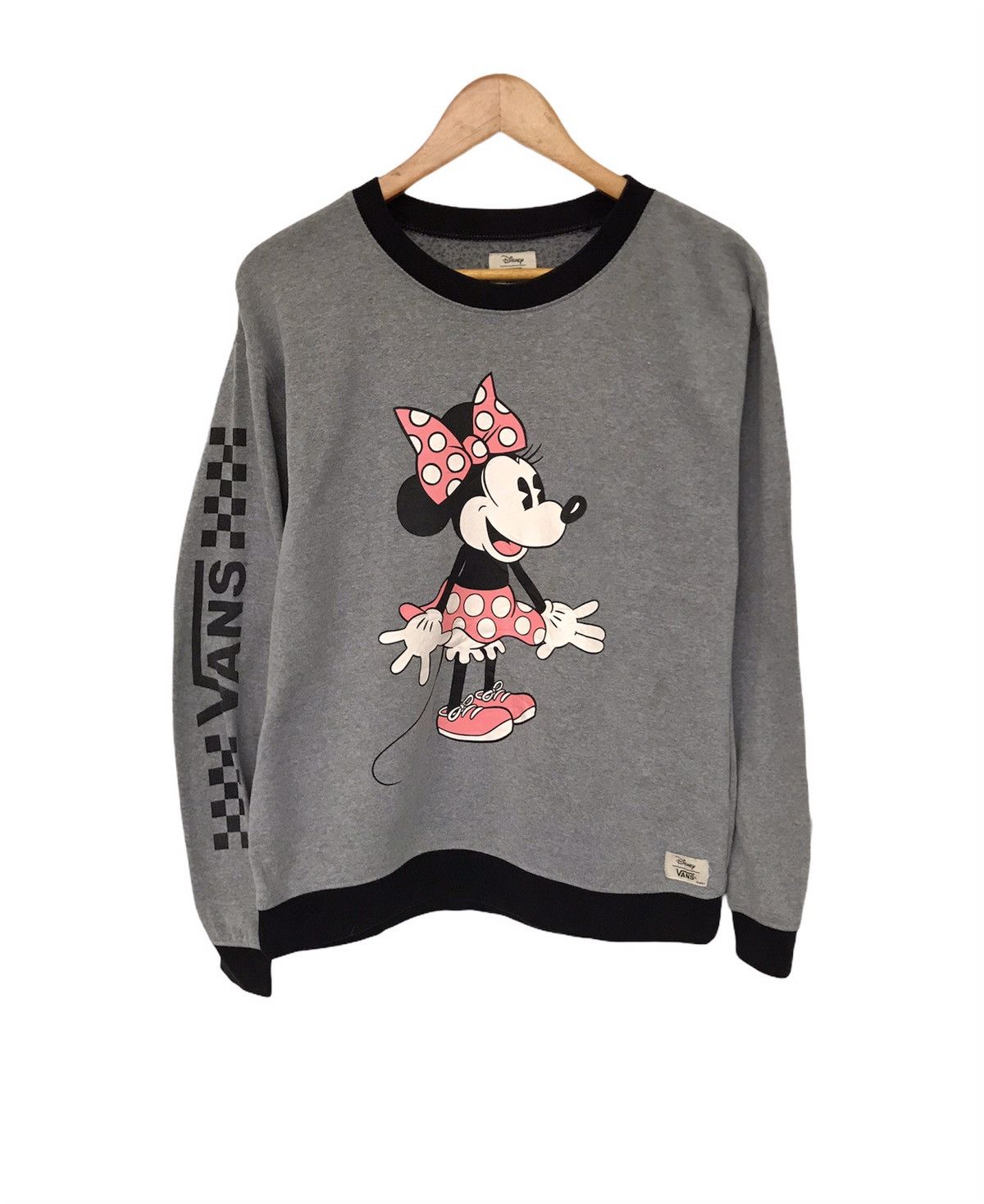 Vans Disney Minnie Mouse Checked Sweatshirt