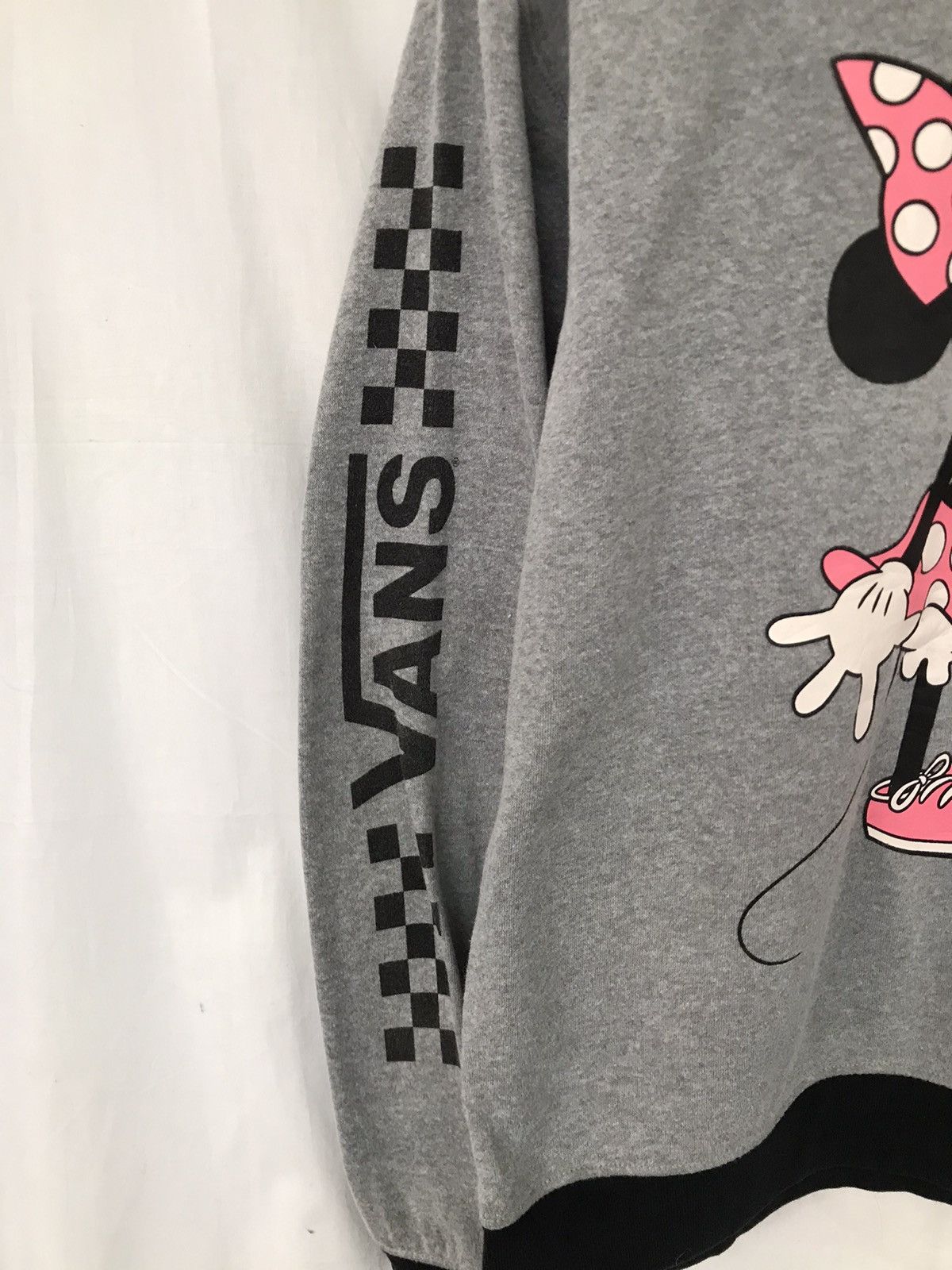 Disney × Vans Vans Disney Minnie Mouse Checked Sweatshirt Size S / US 4 / IT 40 - 3 Thumbnail