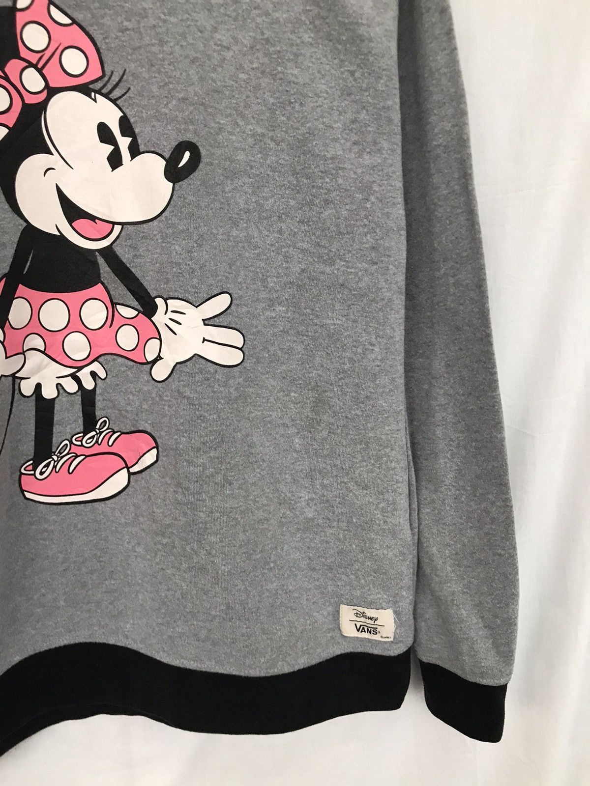 Disney × Vans Vans Disney Minnie Mouse Checked Sweatshirt Size S / US 4 / IT 40 - 4 Thumbnail