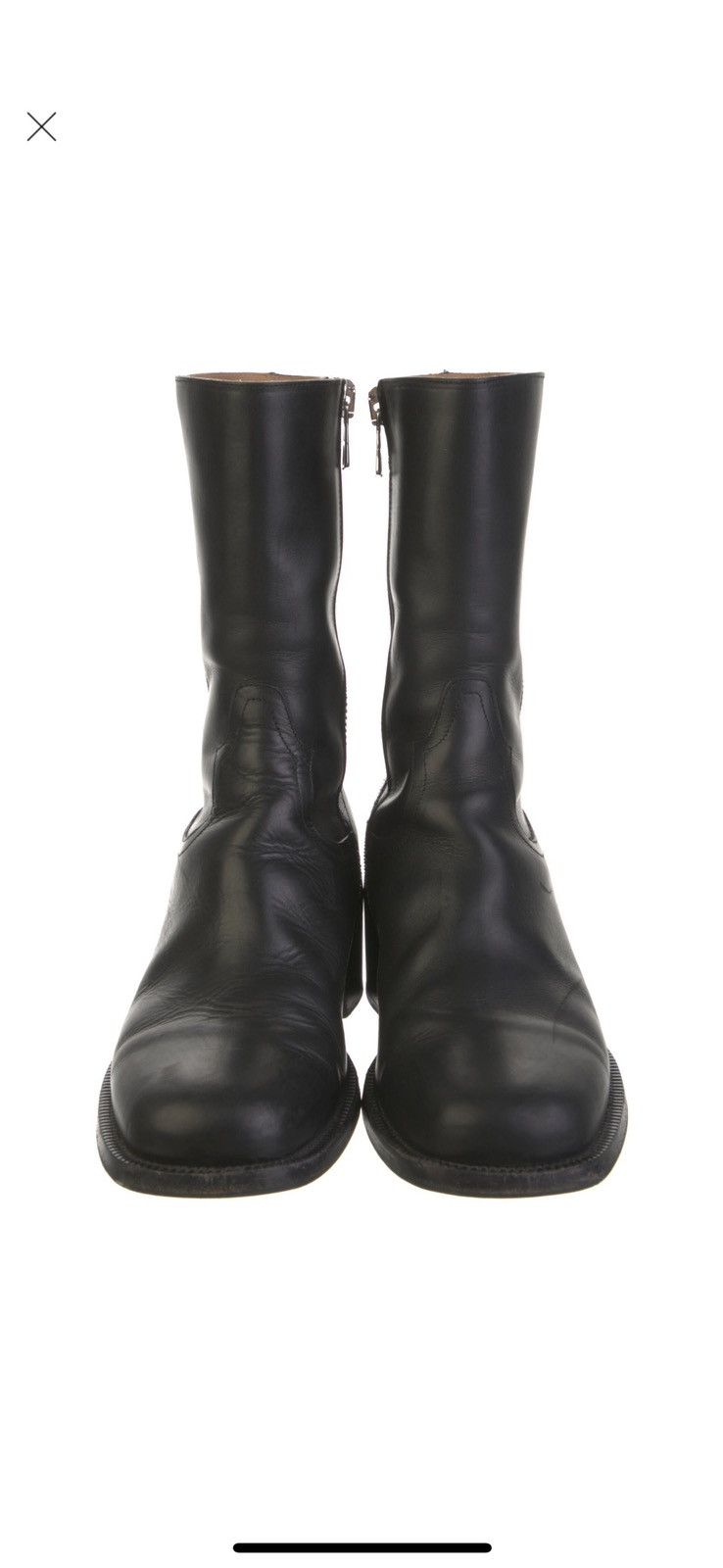 Dries Van Noten Leather High Boots Size US 8 / EU 41 - 2 Thumbnail