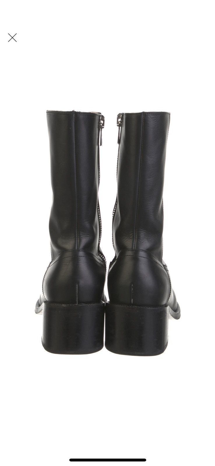 Dries Van Noten Leather High Boots Size US 8 / EU 41 - 3 Thumbnail