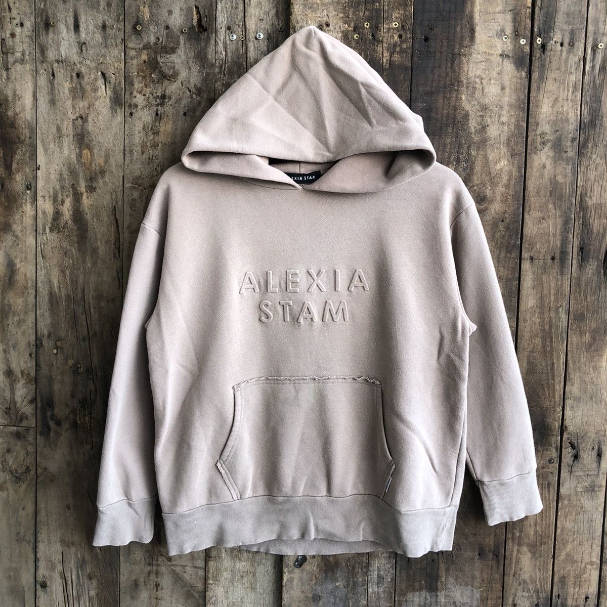 Designer sweatshirt hoodie alexia stam big logo | Grailed