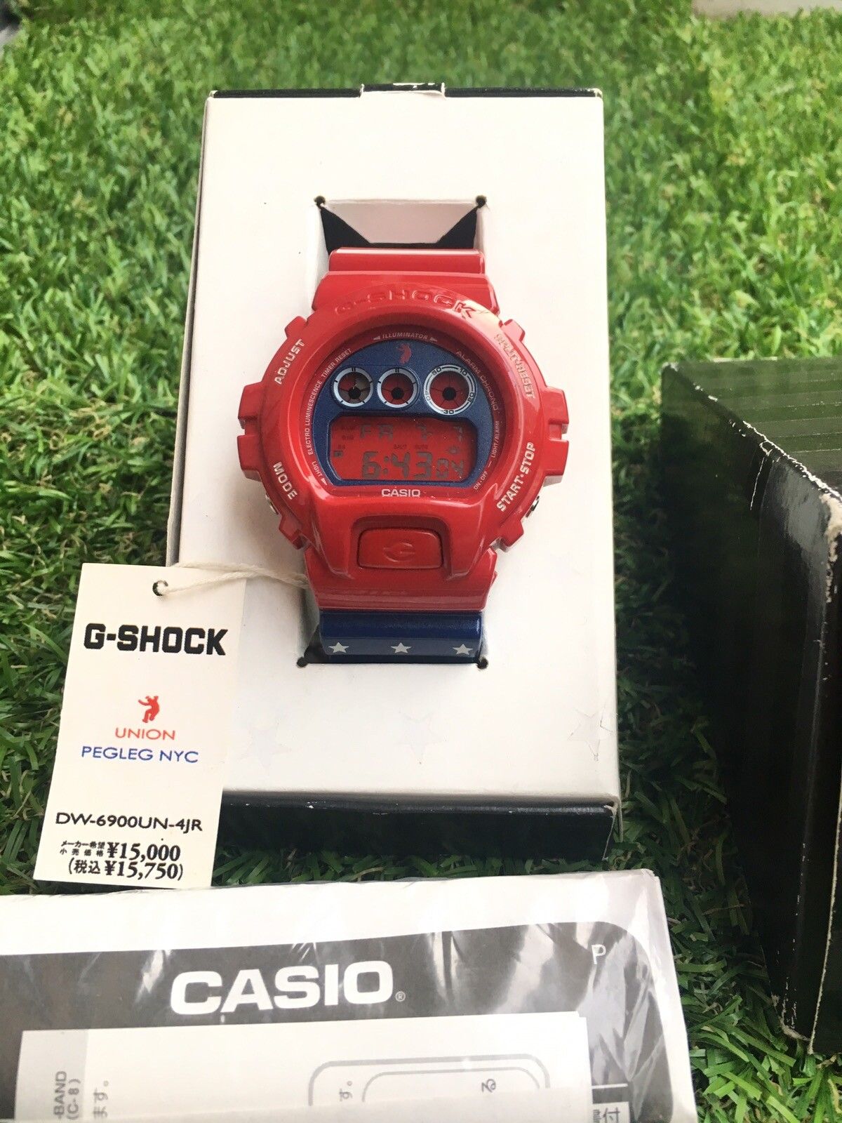 G Shock Casio G-Shock Union & Pegleg NYC Men's Watch DW-6900UN-4JR 