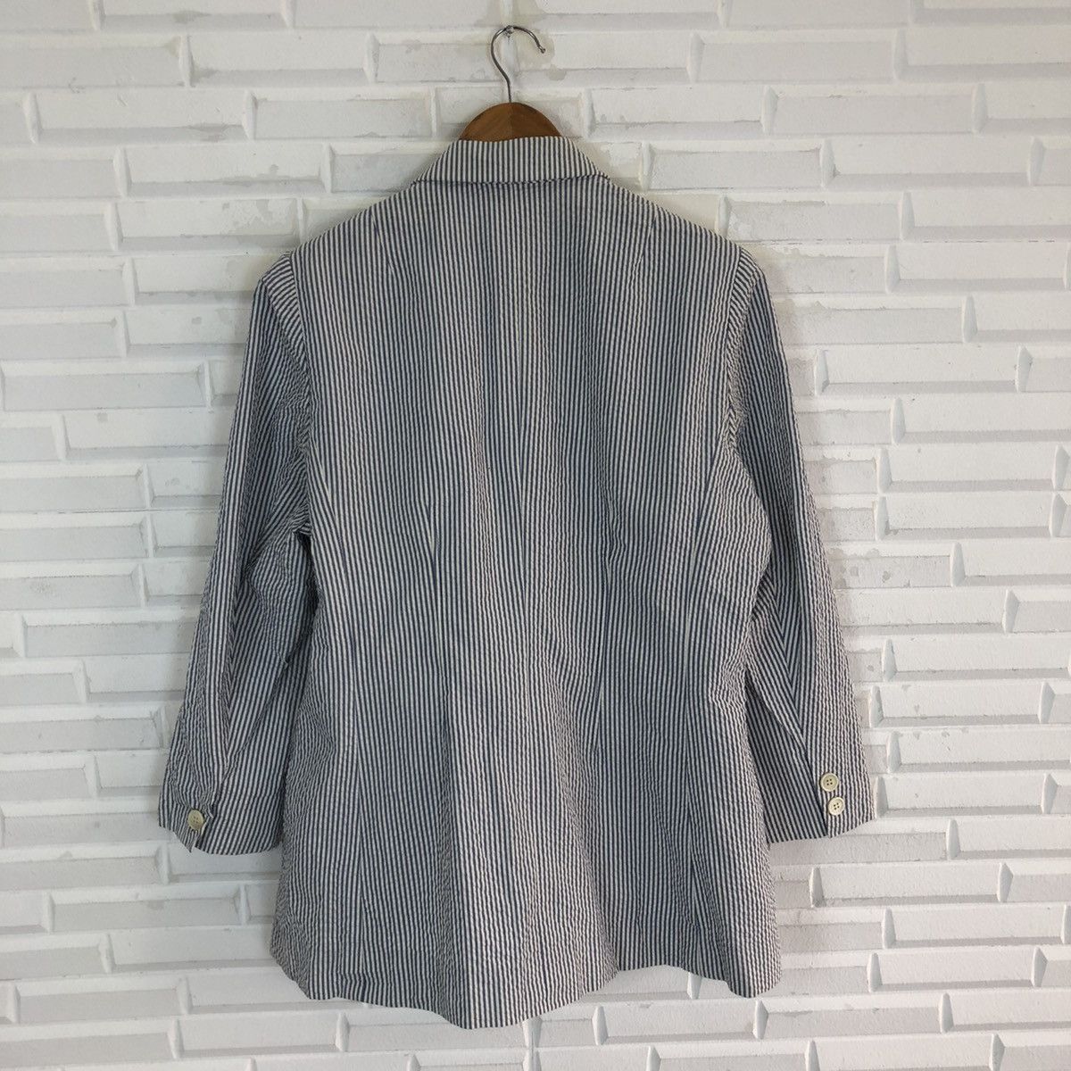 Loro Piana × Vintage IEDM LORO PIANA STRIPES LIGHT JACKET Size US M / EU 48-50 / 2 - 8 Thumbnail