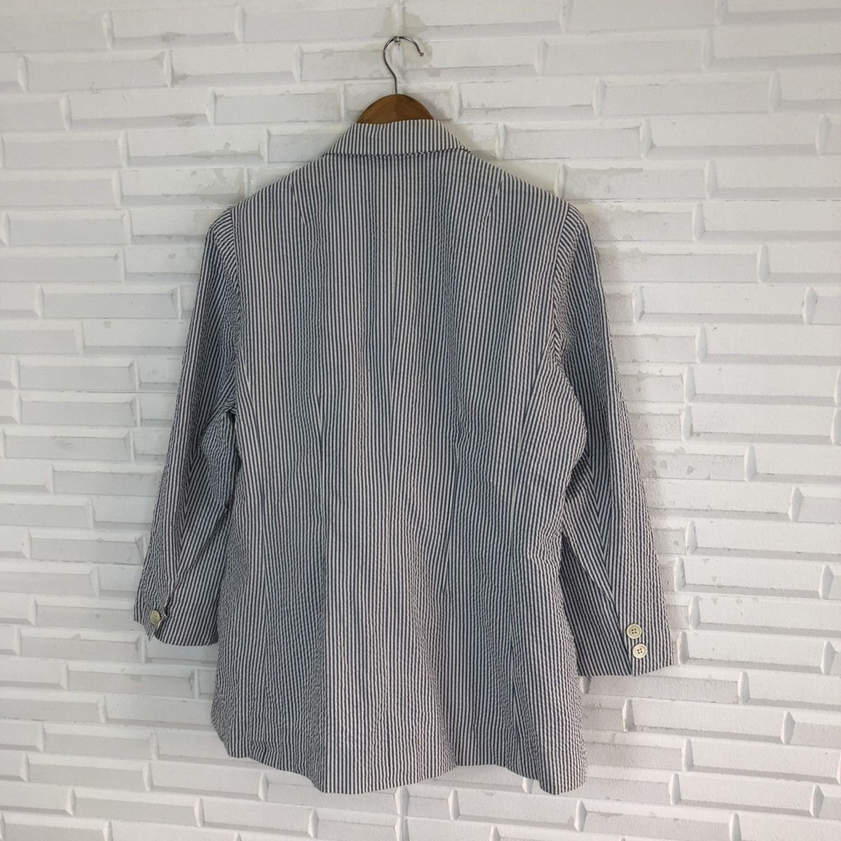 Loro Piana × Vintage IEDM LORO PIANA STRIPES LIGHT JACKET Size US M / EU 48-50 / 2 - 7 Thumbnail