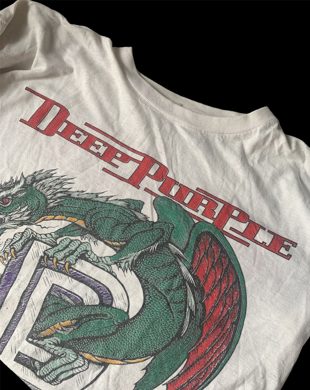 Band Tees 1993 Deep Purple tour the battle Rages on tee Size US S / EU 44-46 / 1 - 11 Thumbnail