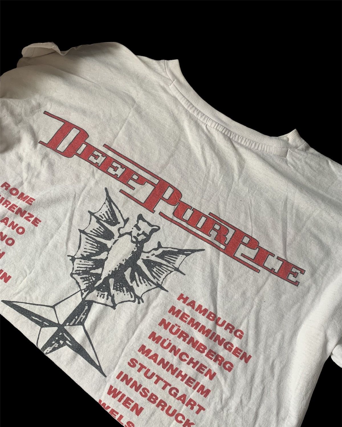 Band Tees 1993 Deep Purple tour the battle Rages on tee Size US S / EU 44-46 / 1 - 10 Thumbnail