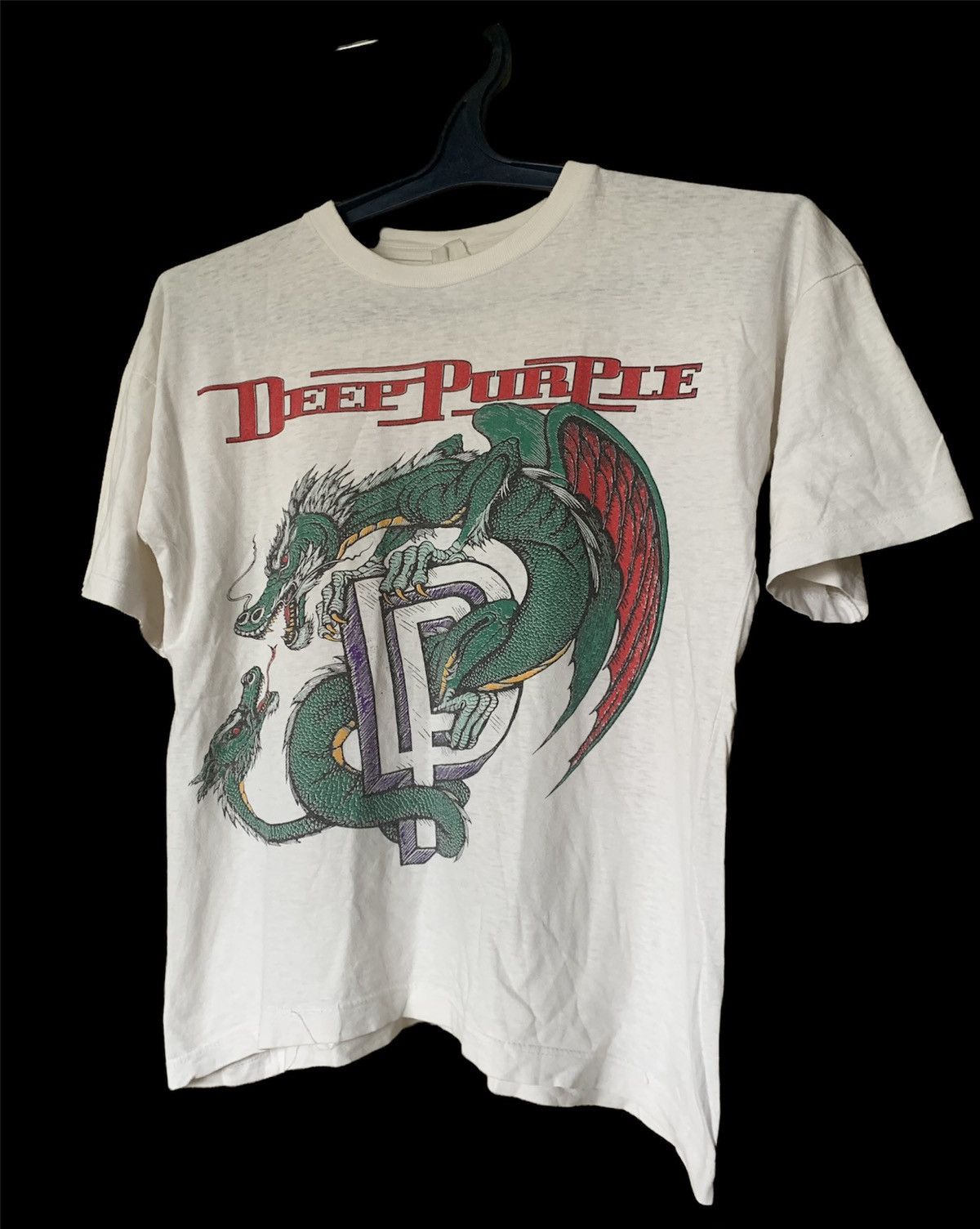 Band Tees 1993 Deep Purple tour the battle Rages on tee Size US S / EU 44-46 / 1 - 2 Thumbnail