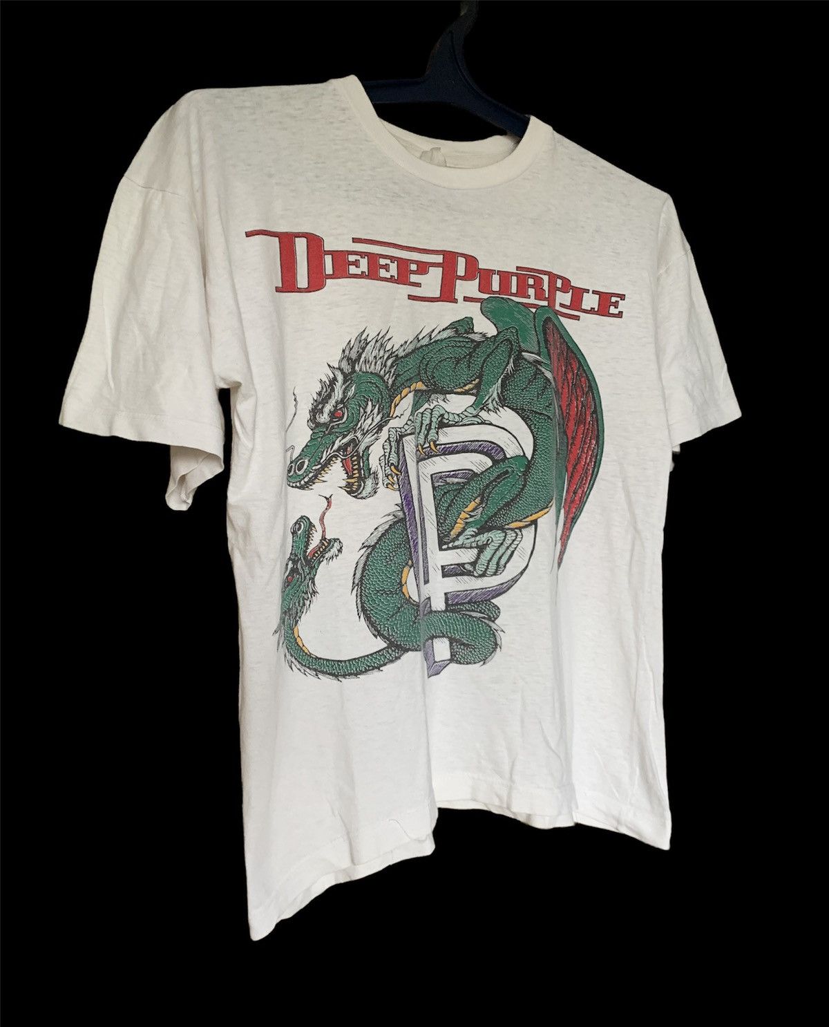 Band Tees 1993 Deep Purple tour the battle Rages on tee Size US S / EU 44-46 / 1 - 3 Thumbnail