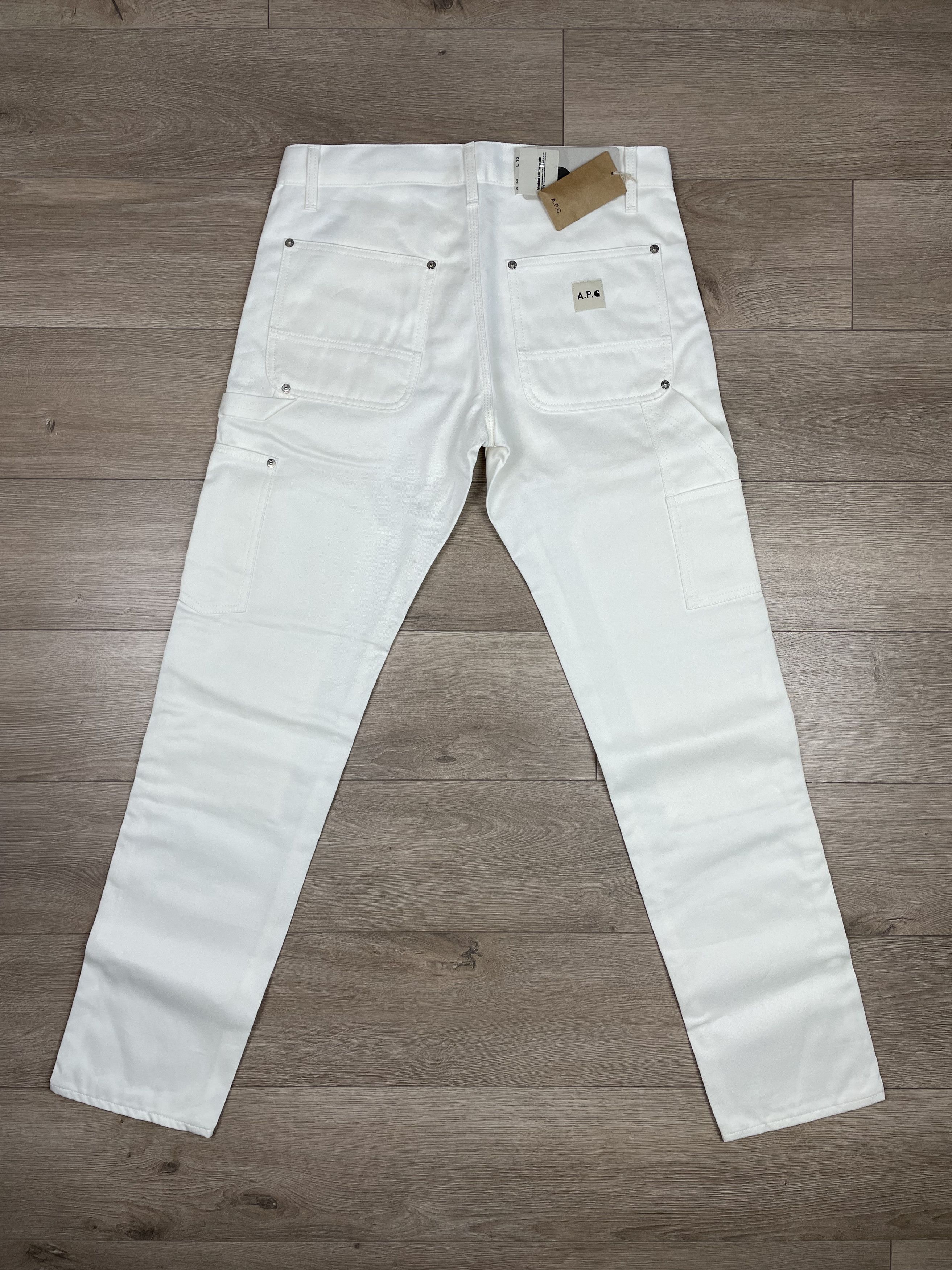 A.P.C. × Carhartt A.P.C X CARHARTT "MISSION" DOUBLE KNEE CARPENTER PANT FW13' Size US 30 / EU 46 - 2 Thumbnail