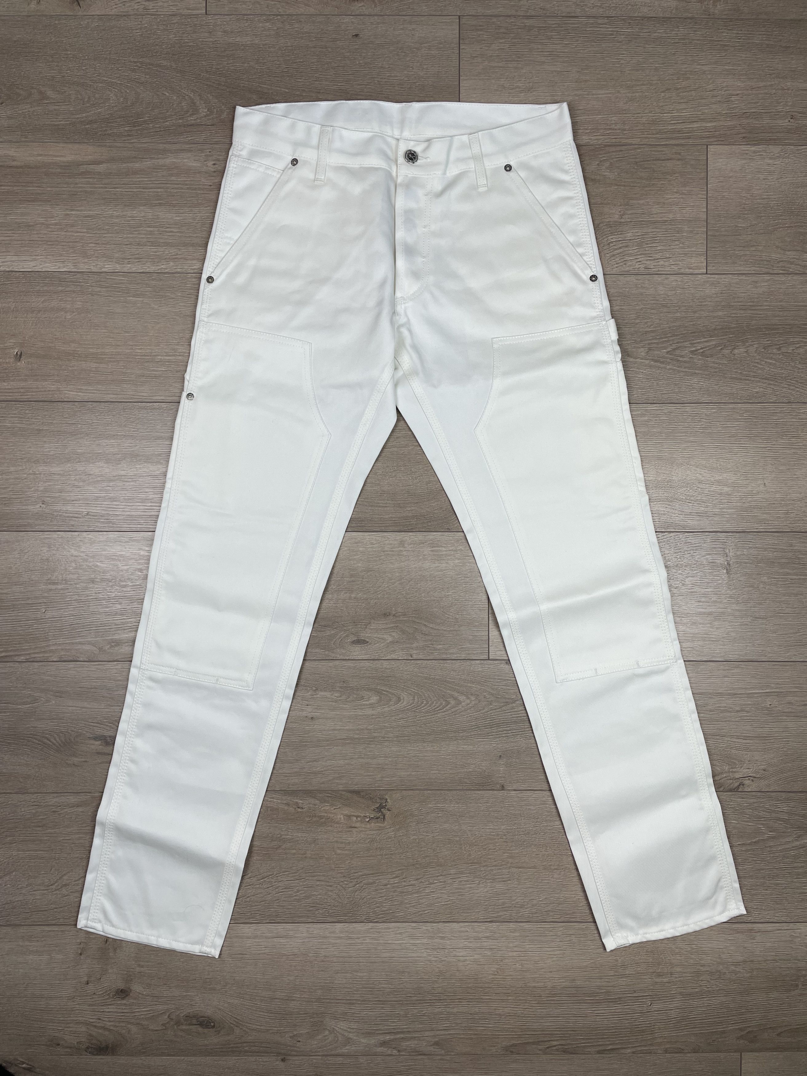 A.P.C. × Carhartt A.P.C X CARHARTT "MISSION" DOUBLE KNEE CARPENTER PANT FW13' Size US 30 / EU 46 - 1 Thumbnail
