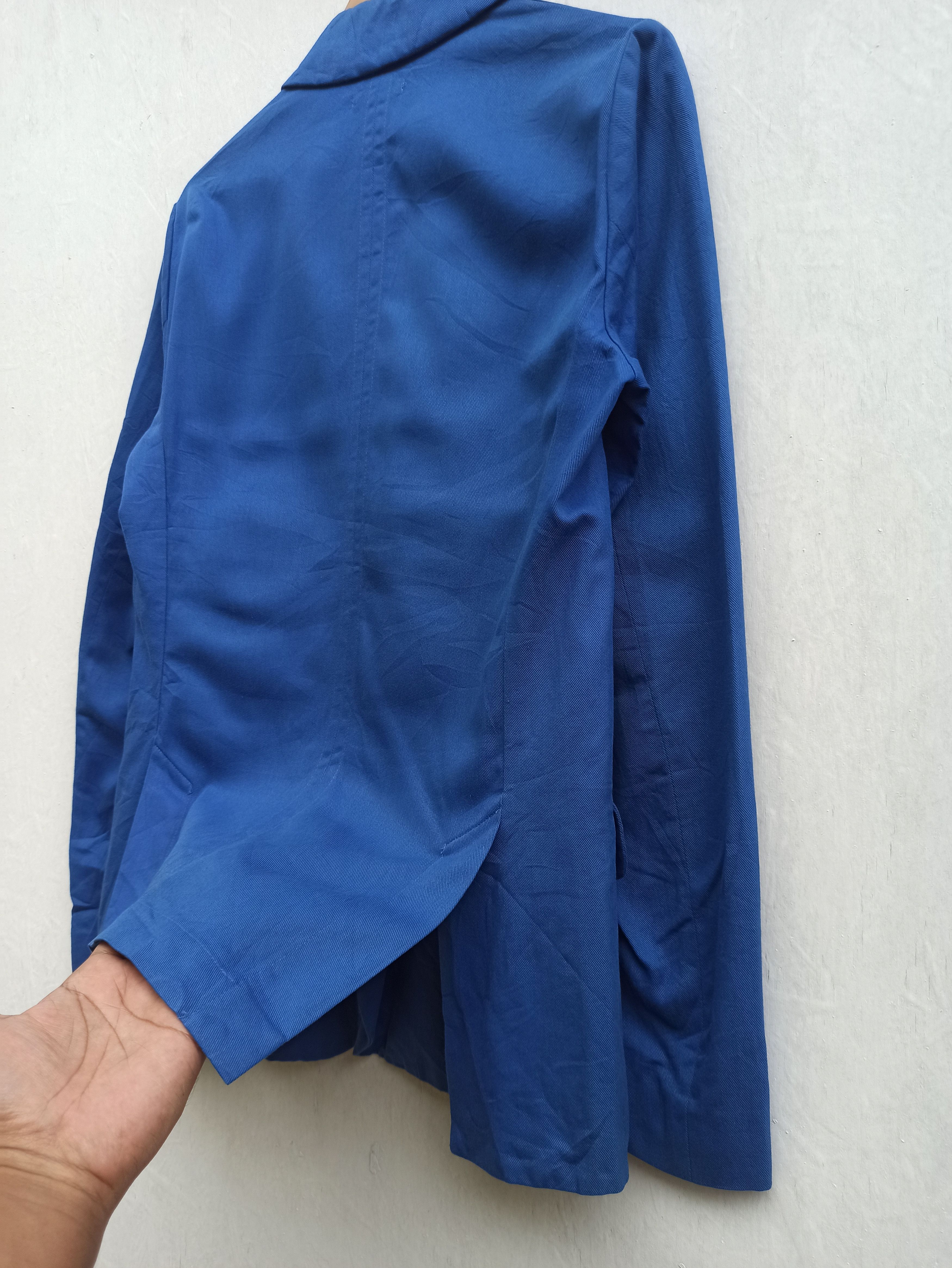 Frank Leder × Vintage Vintage Frank Leder Moven Blue Cotton Jacket Size S Size 38S - 6 Thumbnail