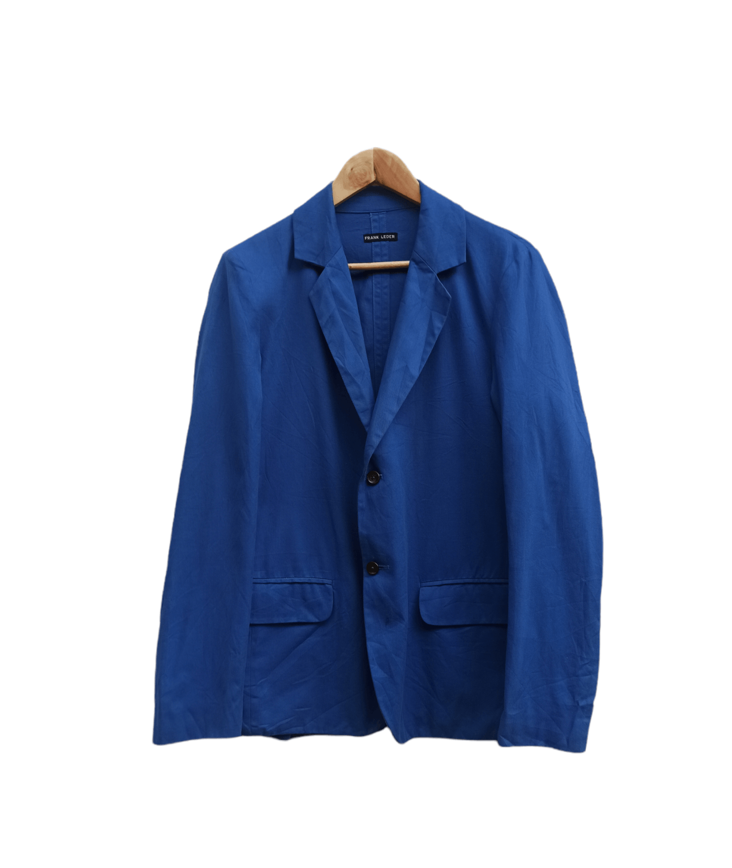 Frank Leder × Vintage Vintage Frank Leder Moven Blue Cotton Jacket Size S Size 38S - 2 Thumbnail