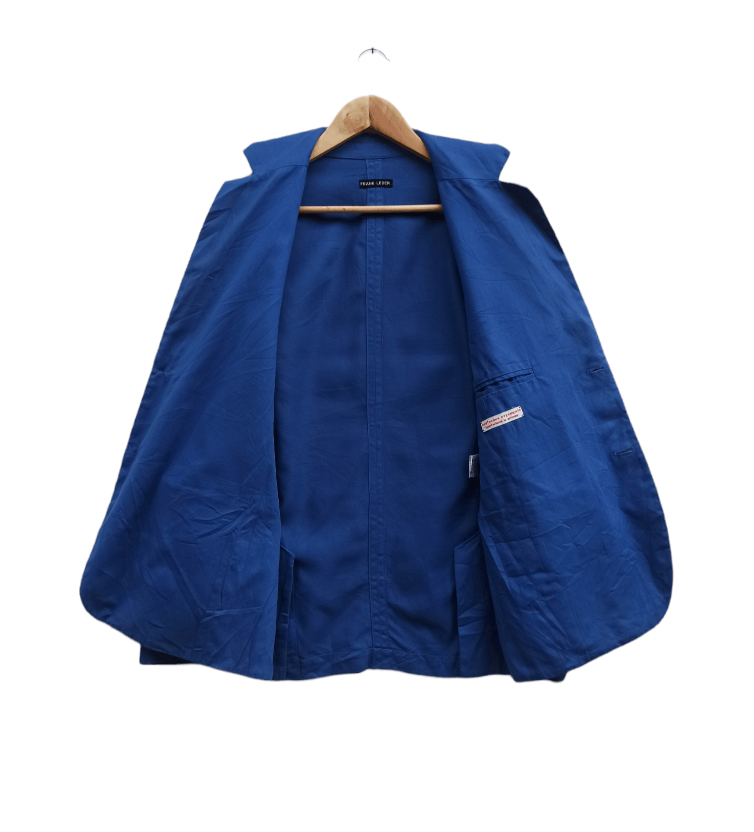 Frank Leder × Vintage Vintage Frank Leder Moven Blue Cotton Jacket Size S Size 38S - 5 Thumbnail