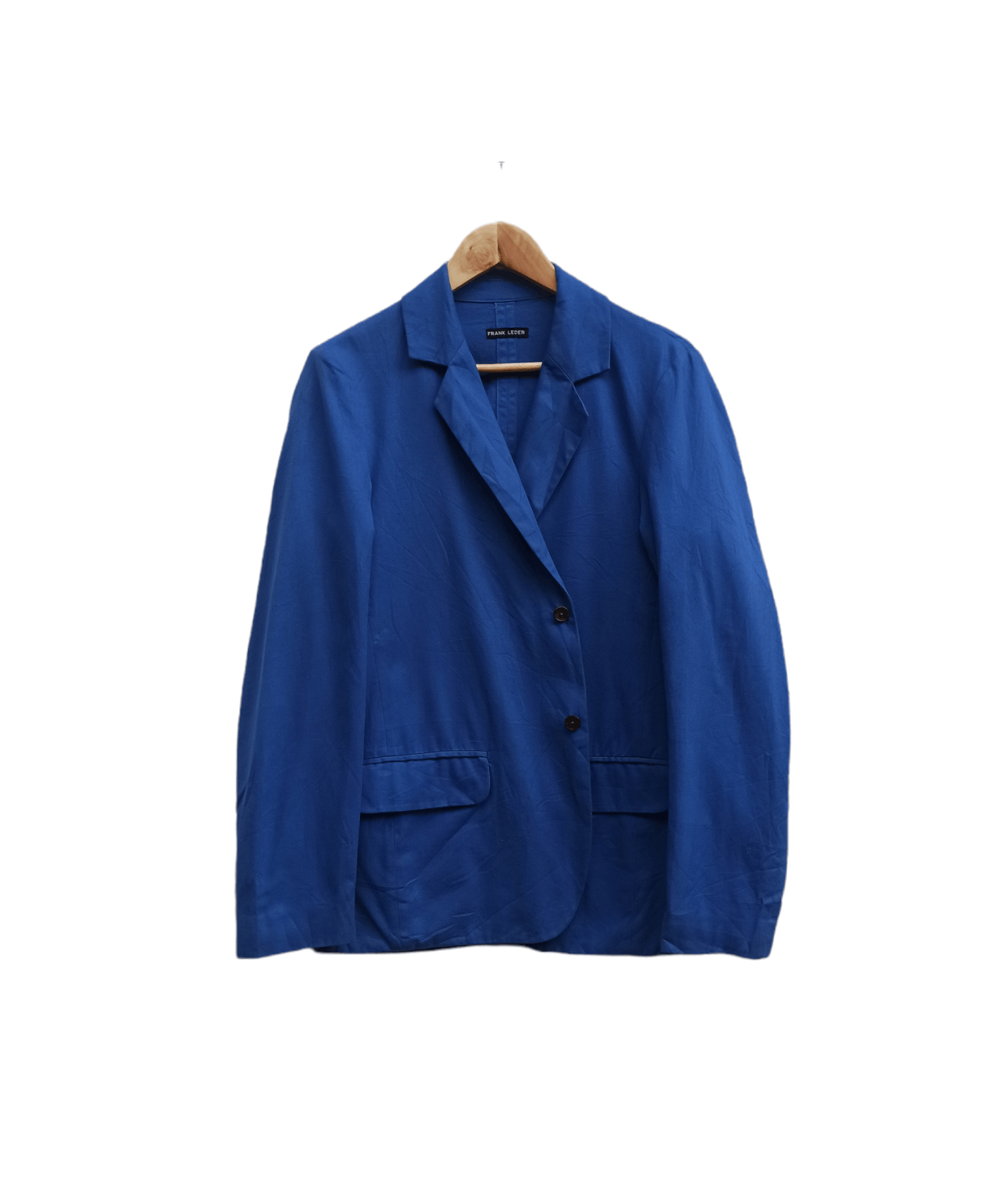 Frank Leder × Vintage Vintage Frank Leder Moven Blue Cotton Jacket Size S Size 38S - 3 Thumbnail