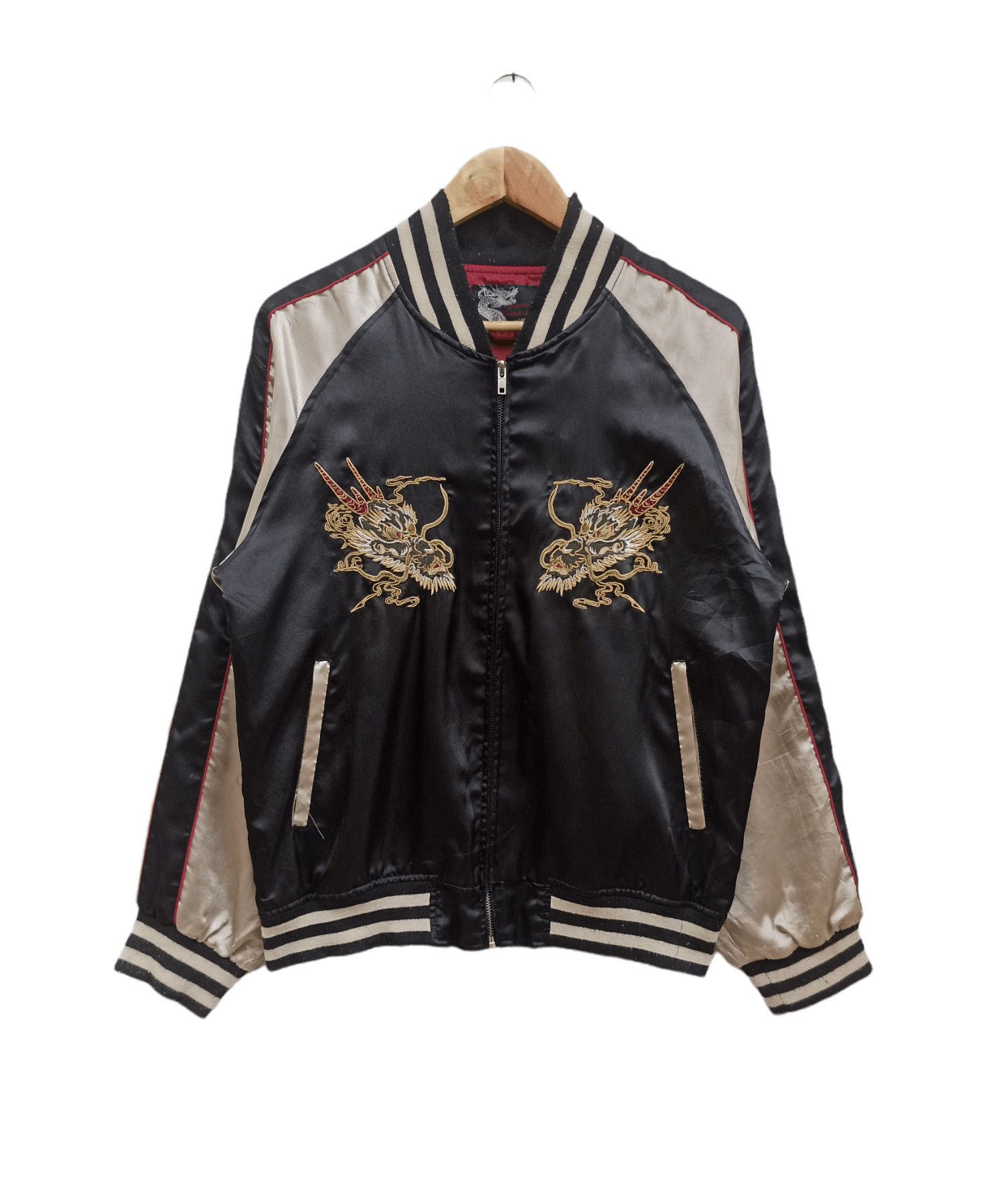 Japanese Brand Vintage Japanese Traditional Sukajan Jacket Size US L / EU 52-54 / 3 - 1 Thumbnail