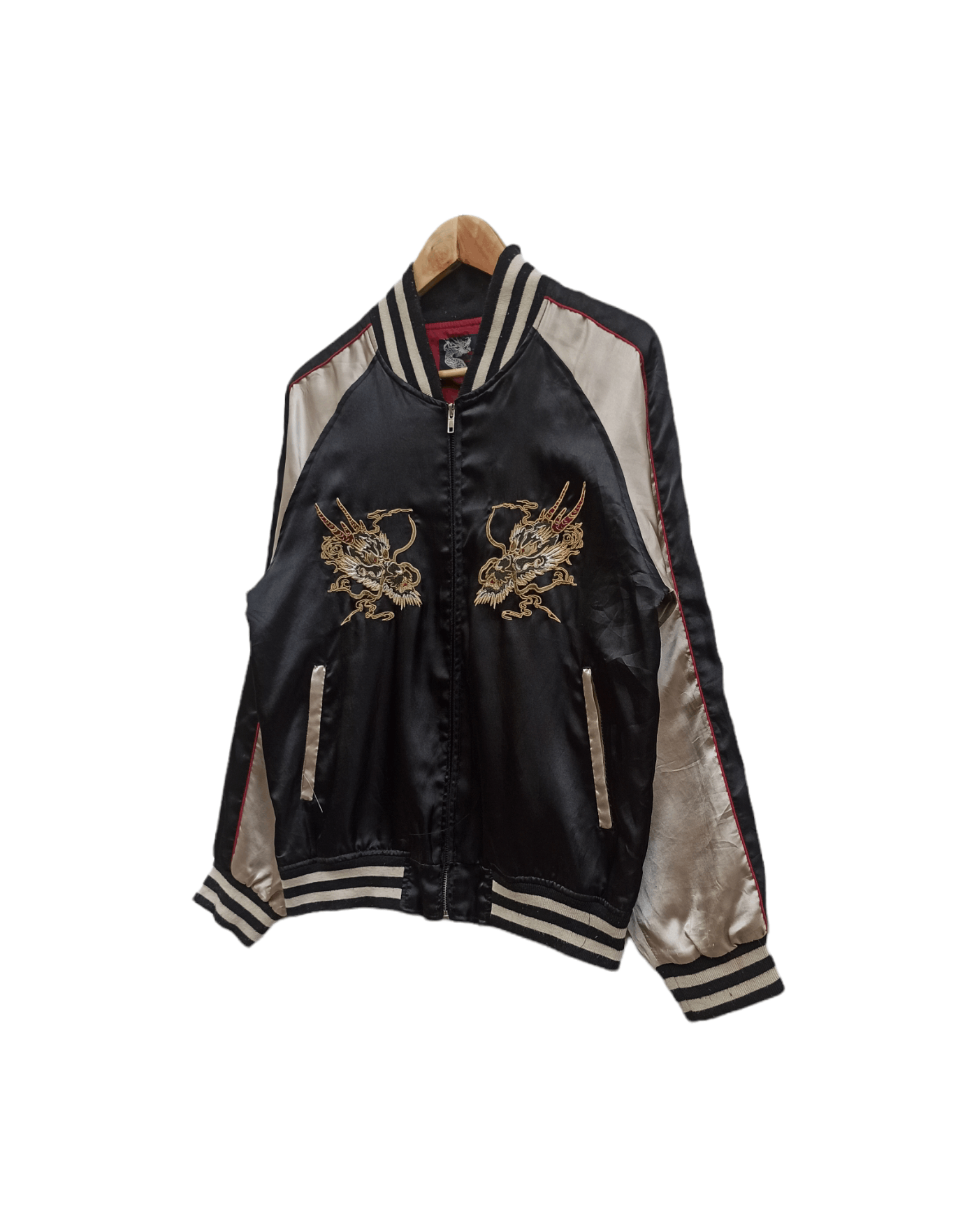 Japanese Brand Vintage Japanese Traditional Sukajan Jacket Size US L / EU 52-54 / 3 - 2 Thumbnail