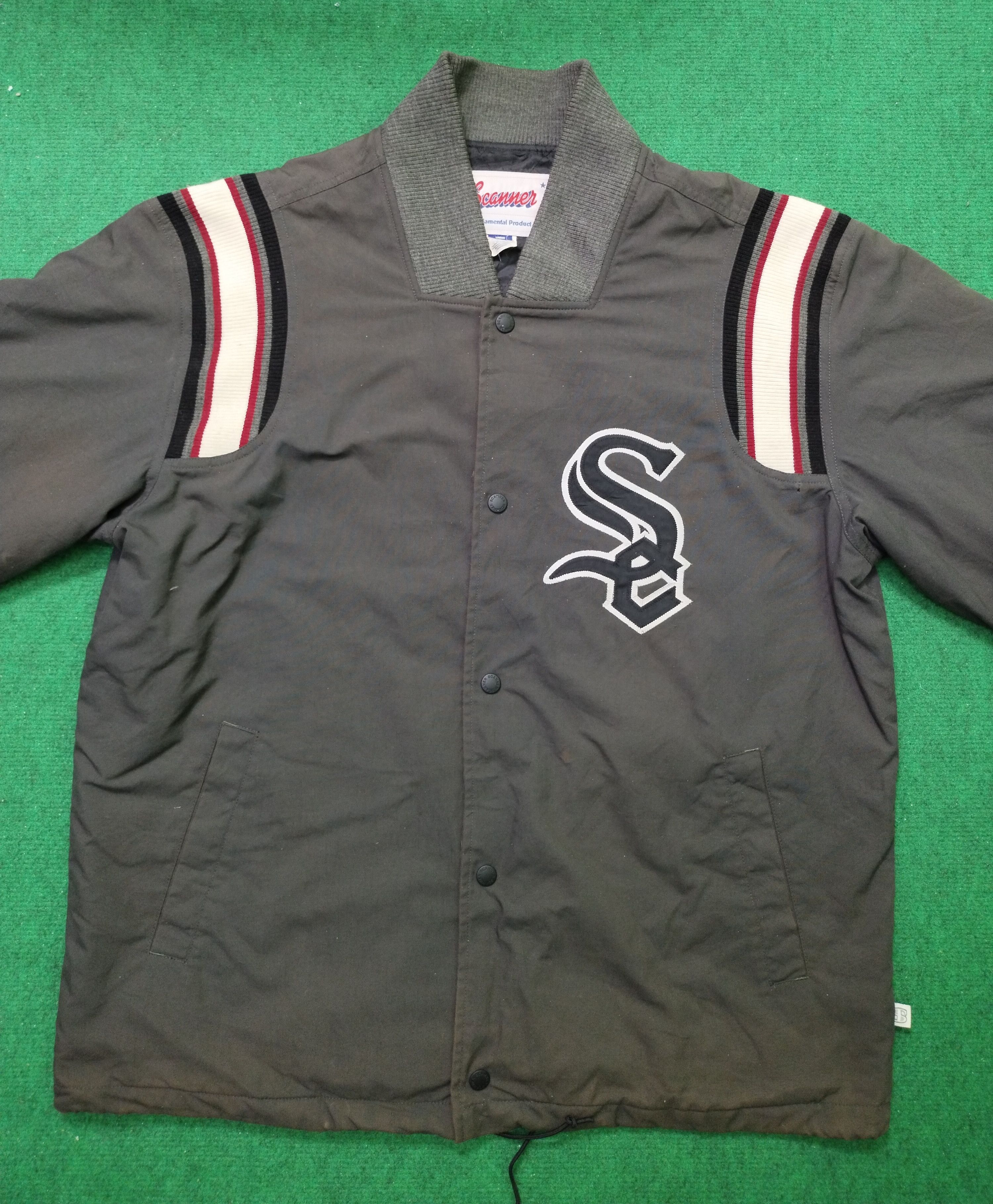 If Six Was Nine Scanner Fundamental Product Varsity Bomber Jacket Size US L / EU 52-54 / 3 - 9 Thumbnail