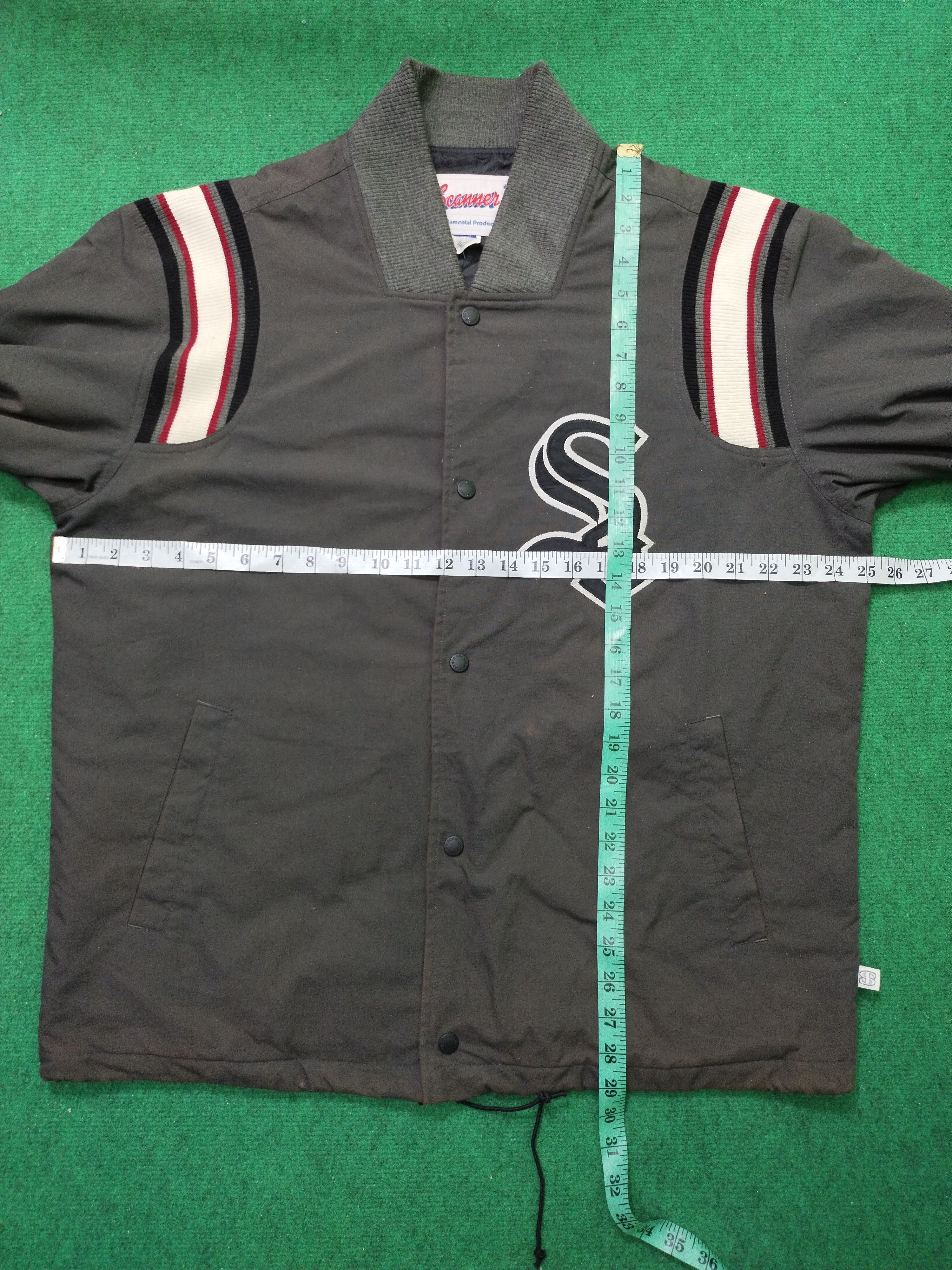 If Six Was Nine Scanner Fundamental Product Varsity Bomber Jacket Size US L / EU 52-54 / 3 - 15 Thumbnail
