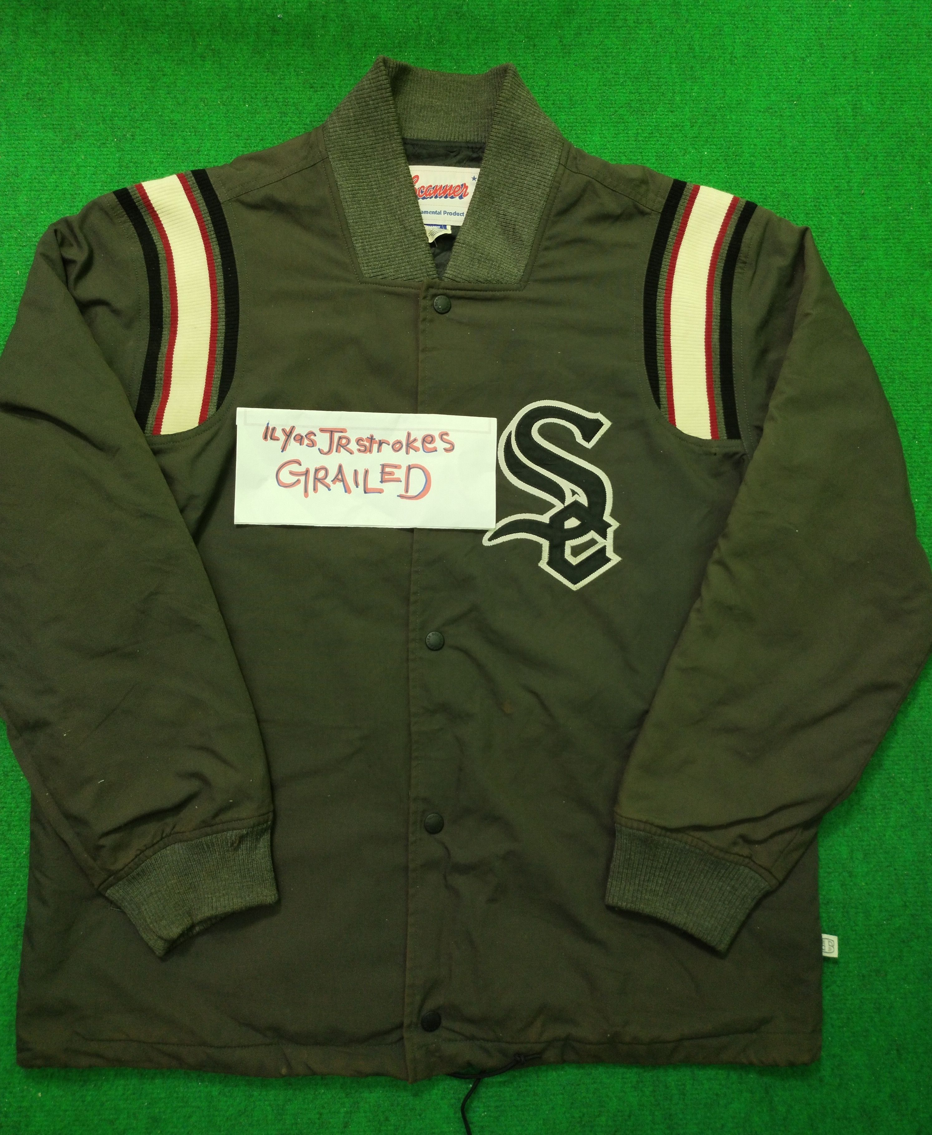 If Six Was Nine Scanner Fundamental Product Varsity Bomber Jacket Size US L / EU 52-54 / 3 - 16 Thumbnail