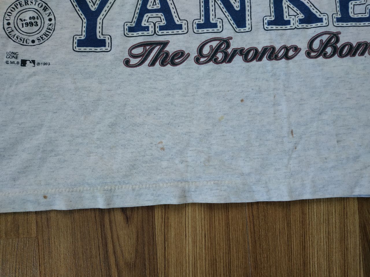 MLB Vintage New York Yankees 1993/61's Would Champions T Shirt Size US XL / EU 56 / 4 - 12 Thumbnail