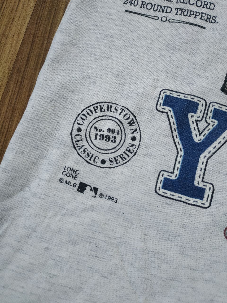 MLB Vintage New York Yankees 1993/61's Would Champions T Shirt Size US XL / EU 56 / 4 - 6 Thumbnail