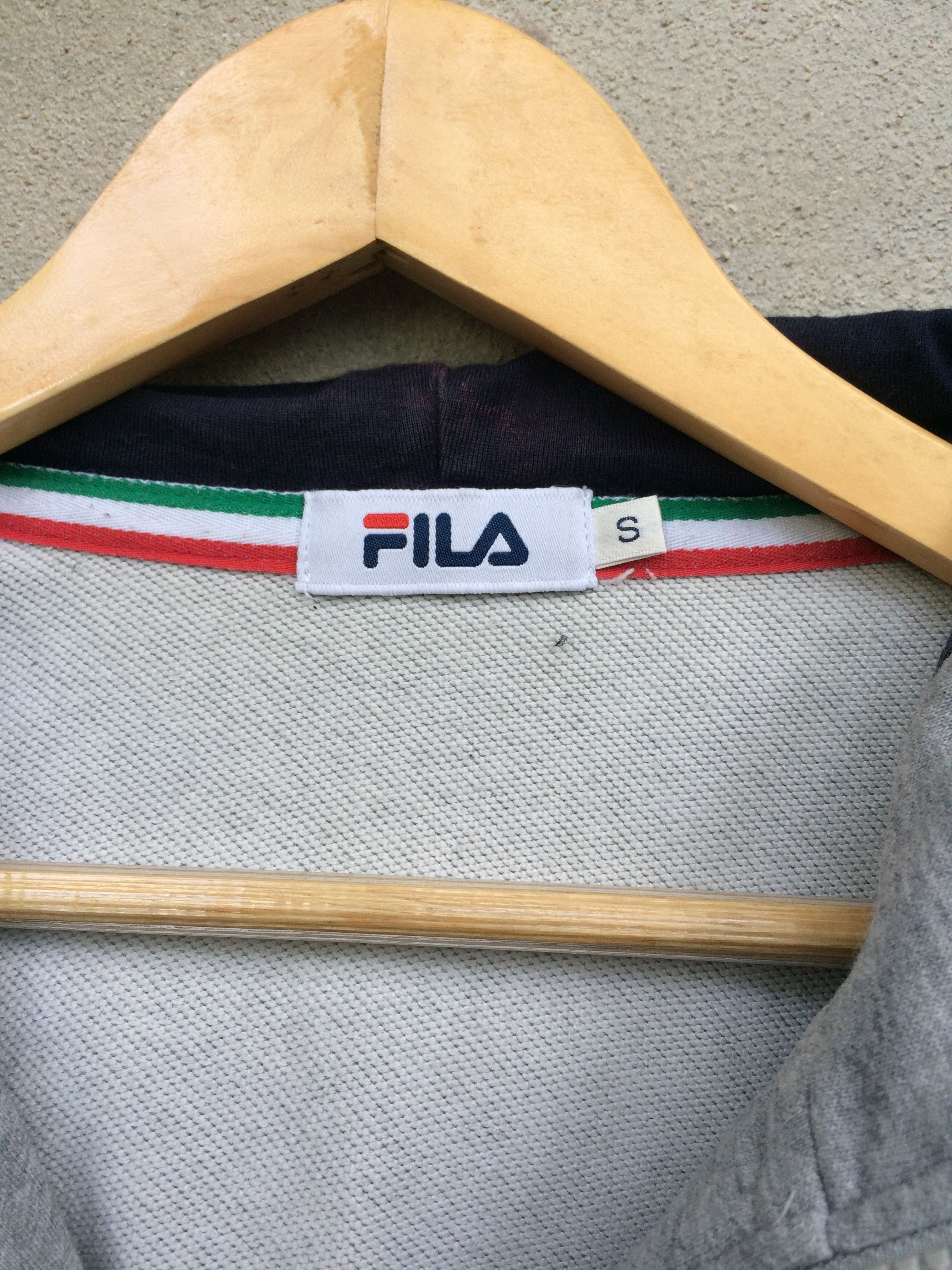 Fila Vintage Fila Prendo Fiato Hoodies Zipper Size US S / EU 44-46 / 1 - 3 Thumbnail