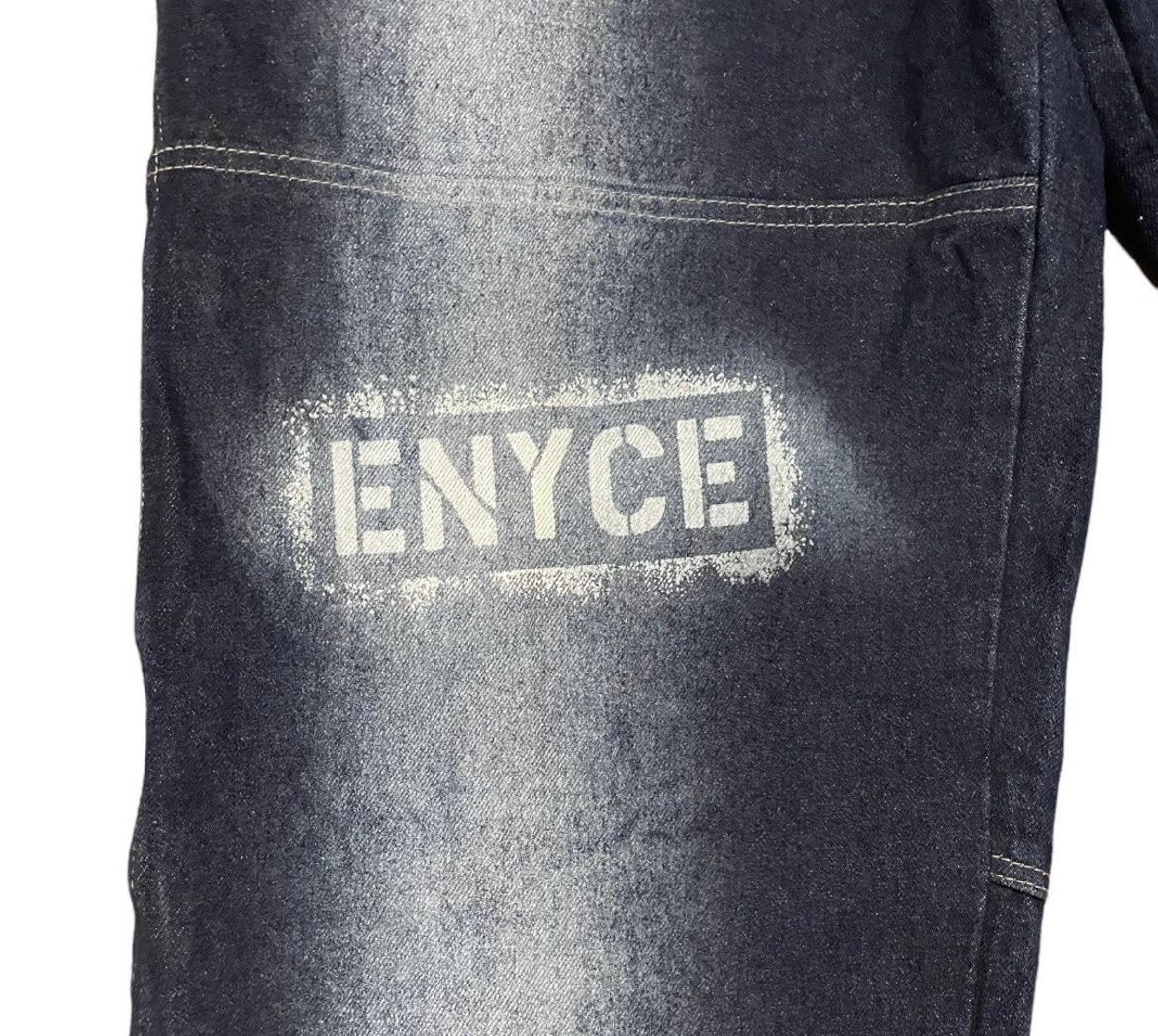 Enyce Enyce Painter Baggy Stonewash Hip Hop Rappers Baggy Denim Size US 34 / EU 50 - 8 Thumbnail