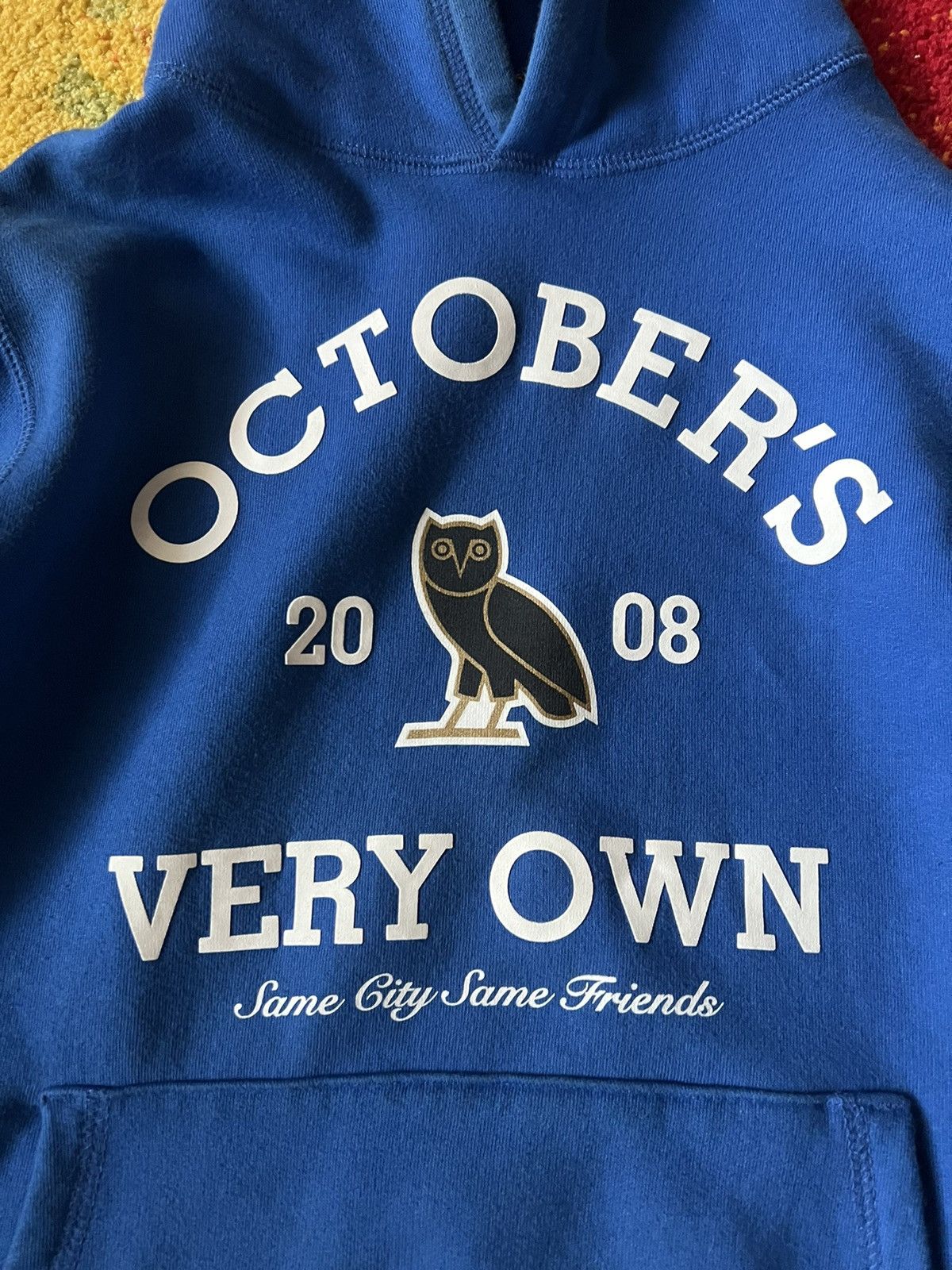 October's Very Own OVO Same City Same Friends Royal Blue Hoodie Small Size US S / EU 44-46 / 1 - 3 Thumbnail