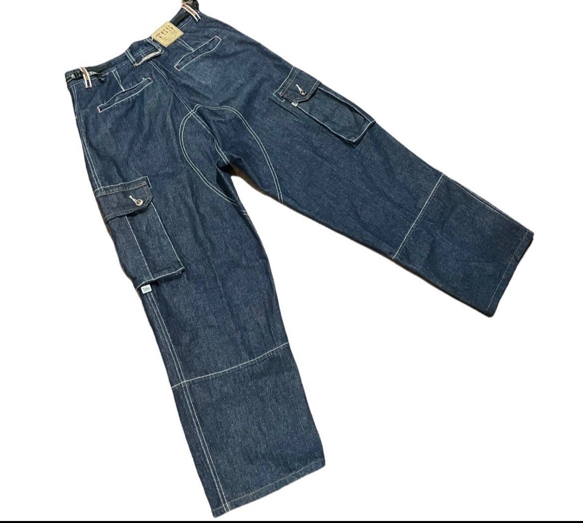 Triple 5 Soul Vintage Archival Triple 5 Soul NYC Hip Hop Rappers Baggy Size US 30 / EU 46 - 10 Thumbnail