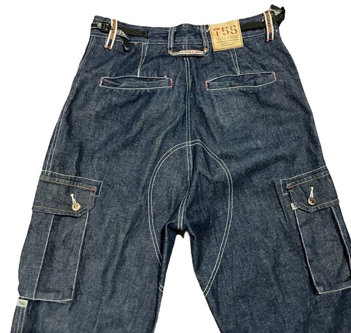 Triple 5 Soul Vintage Archival Triple 5 Soul NYC Hip Hop Rappers Baggy Size US 30 / EU 46 - 9 Thumbnail