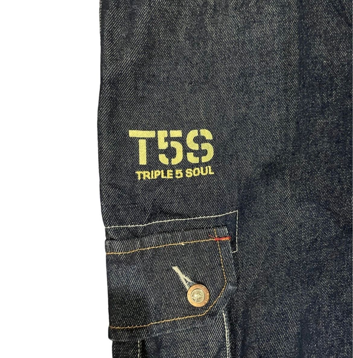 Triple 5 Soul Vintage Archival Triple 5 Soul NYC Hip Hop Rappers Baggy Size US 30 / EU 46 - 6 Thumbnail