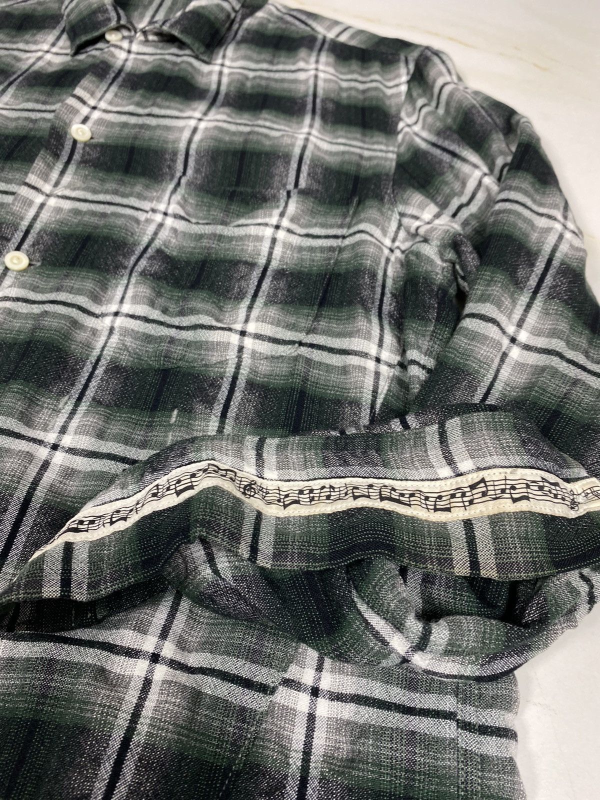 Number (N)ine Number (N)ine Rayon Shadow Plaid Size US M / EU 48-50 / 2 - 6 Thumbnail