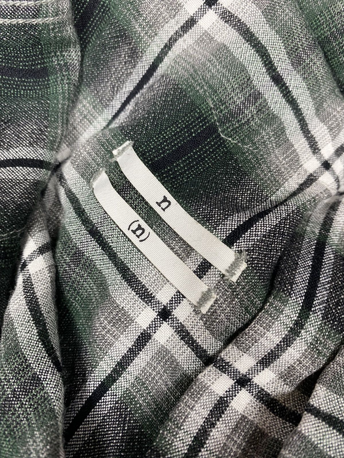 Number (N)ine Number (N)ine Rayon Shadow Plaid Size US M / EU 48-50 / 2 - 10 Thumbnail
