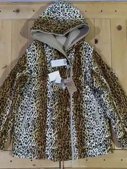 Balmain BALMAIN PARIS REVERSIBLE HOODED COAT FUR LEOPARD JACKET Size US L / EU 52-54 / 3 - 2 Thumbnail
