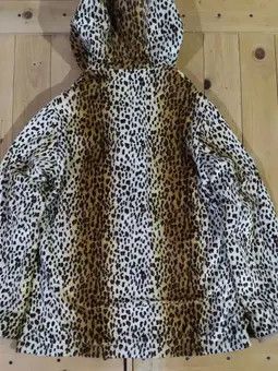 Balmain BALMAIN PARIS REVERSIBLE HOODED COAT FUR LEOPARD JACKET Size US L / EU 52-54 / 3 - 8 Thumbnail