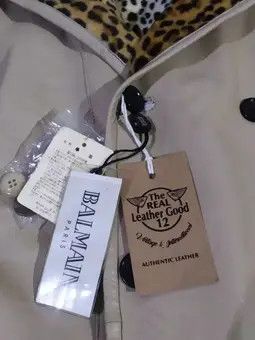 Balmain BALMAIN PARIS REVERSIBLE HOODED COAT FUR LEOPARD JACKET Size US L / EU 52-54 / 3 - 6 Thumbnail